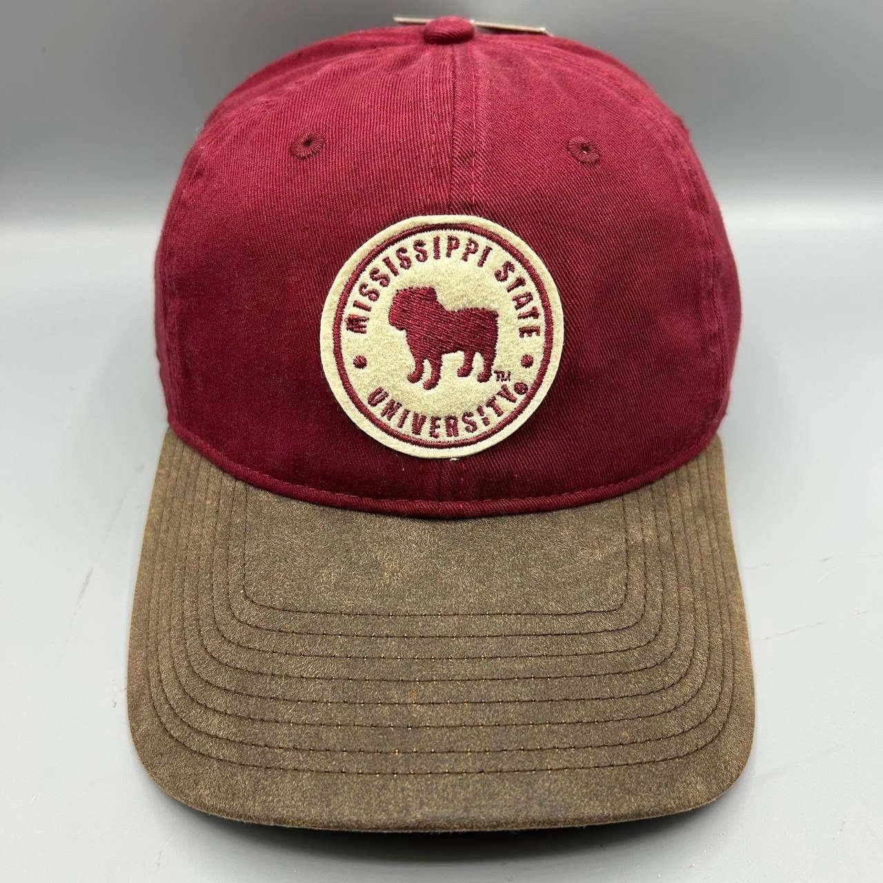 The Game Mississippi State Bulldogs Hat Men Red Strap Back Cotton Size ONE SIZE - 1 Thumbnail