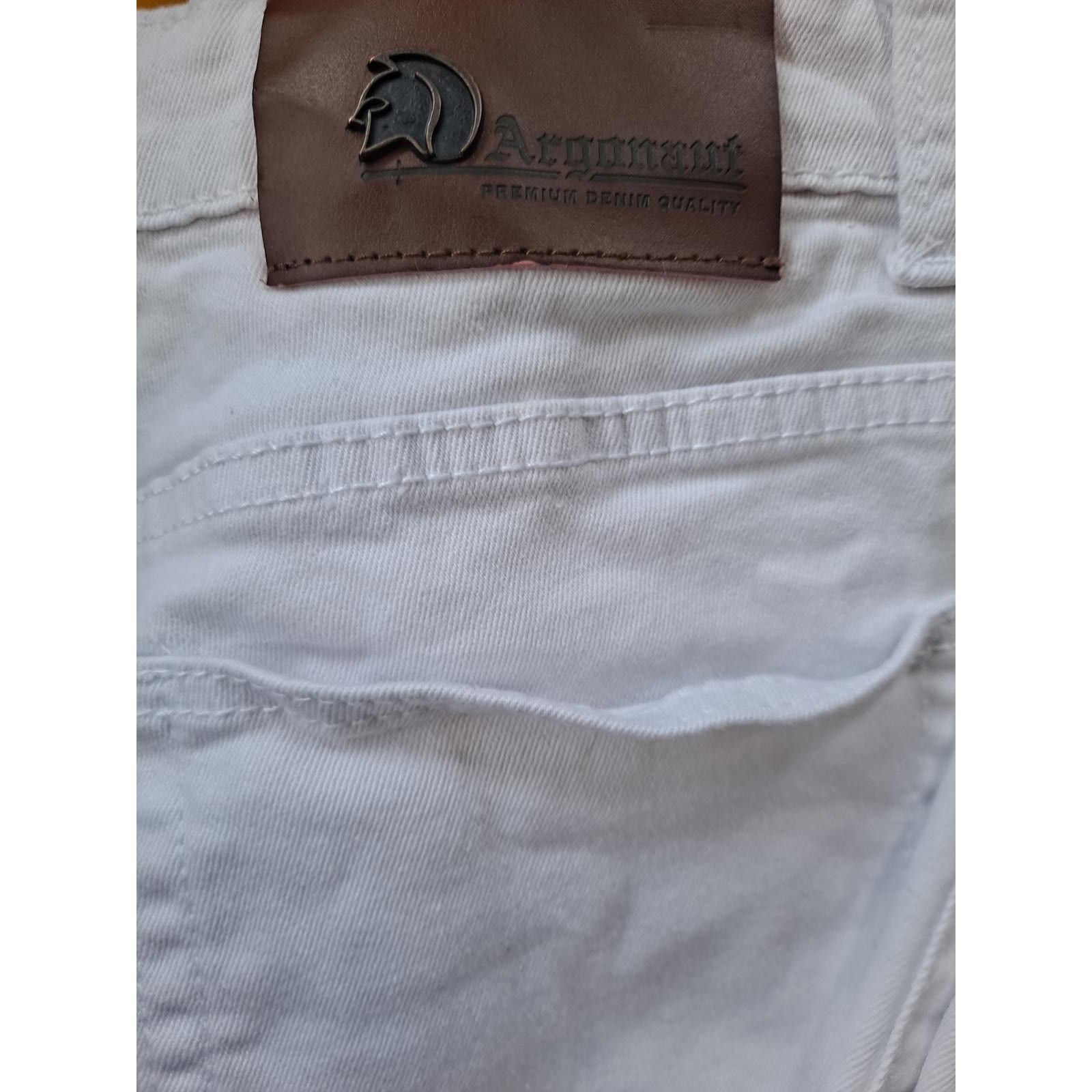 Other Argonaut Distressed White Ultra Slim Jeans Size 34x32 Size US 34 / EU 50 - 2 Thumbnail