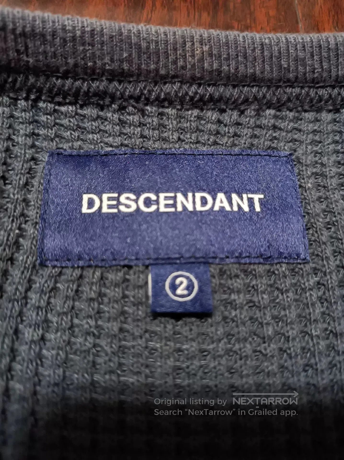 Descendant Descendant Waffle Long Sleeve Tee. Size US M / EU 48-50 / 2 - 3 Thumbnail
