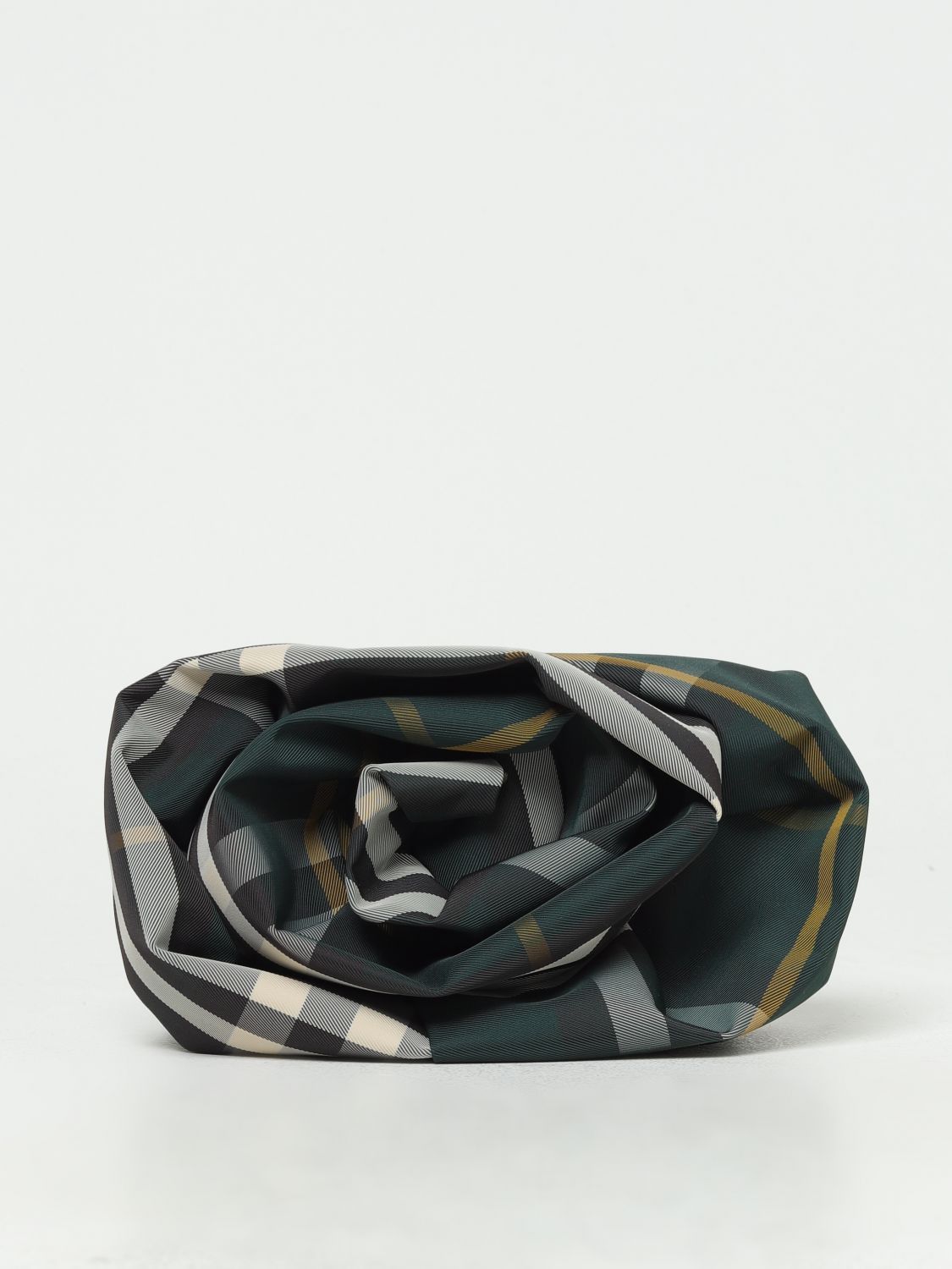 image of Burberry Clutch Woman Green, Women's