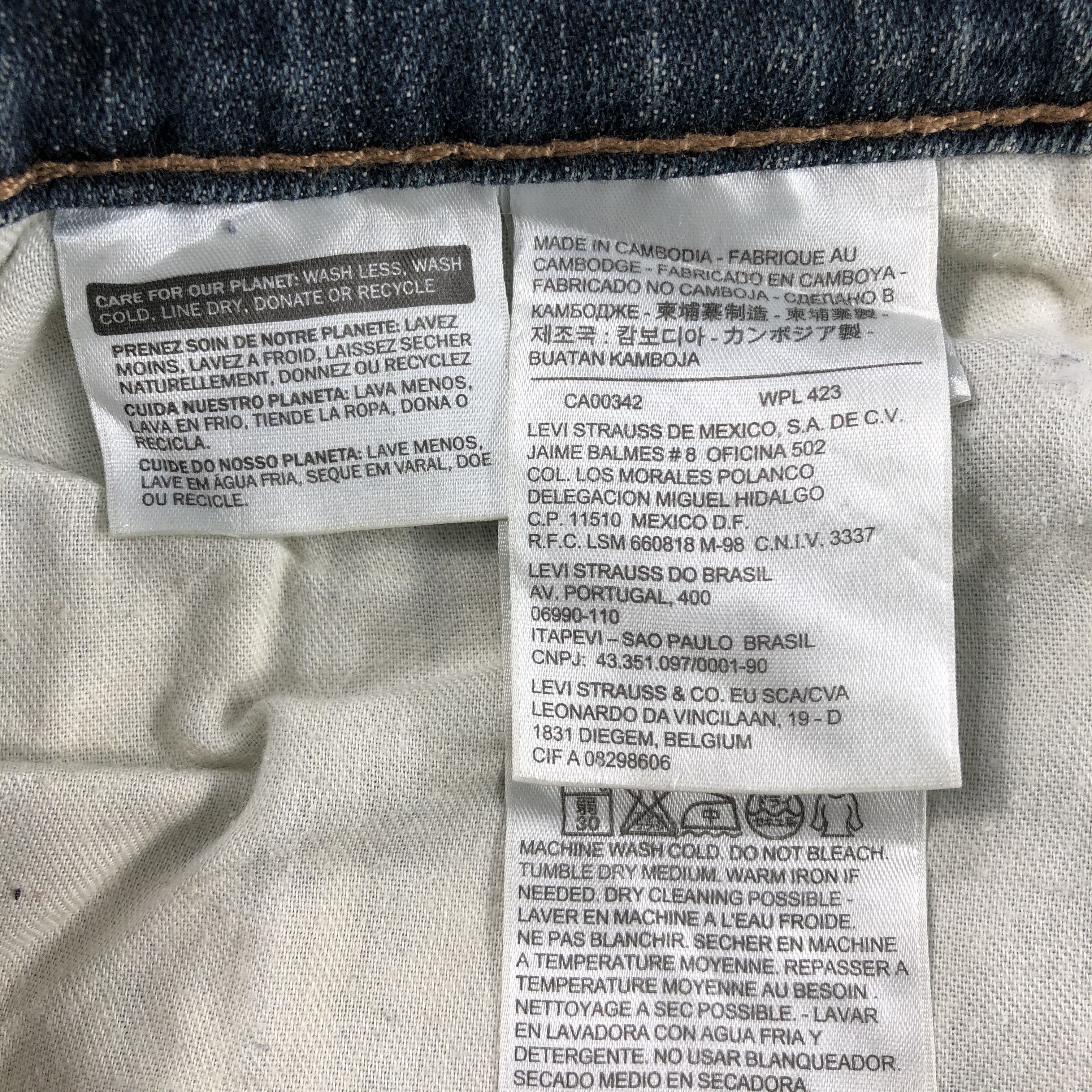 Levi's Vintage Levis 559 Earth Tone Jeans-J1700 Size US 36 / EU 52 - 11 Thumbnail