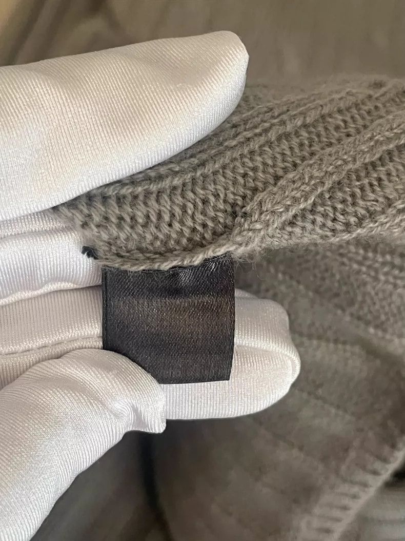 Loro Piana LORO PIANA Dark grey cashmere sweater dress Size L / US 10 / IT 46 - 5 Thumbnail