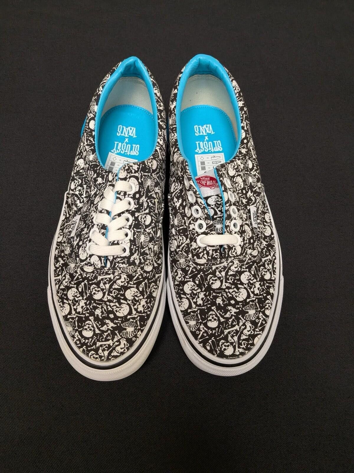 Vans 2014 Vans Vault Stussy OG Era LX Black Bones VN-0OZDC4S US9 Size US 9 / EU 42 - 5 Thumbnail