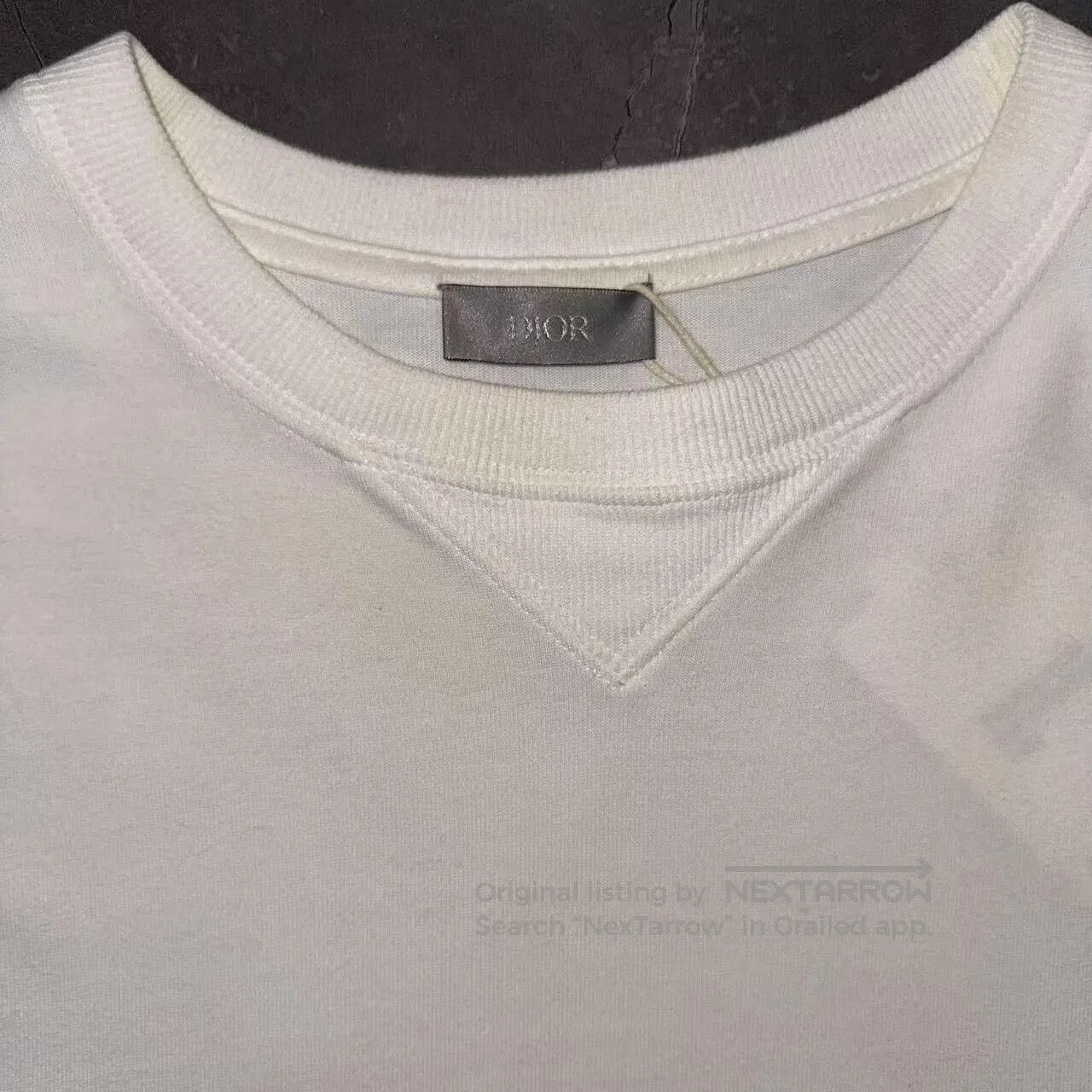 Dior Dior White Embroidered Short Sleeve Shirt. Size US M / EU 48-50 / 2 - 3 Thumbnail