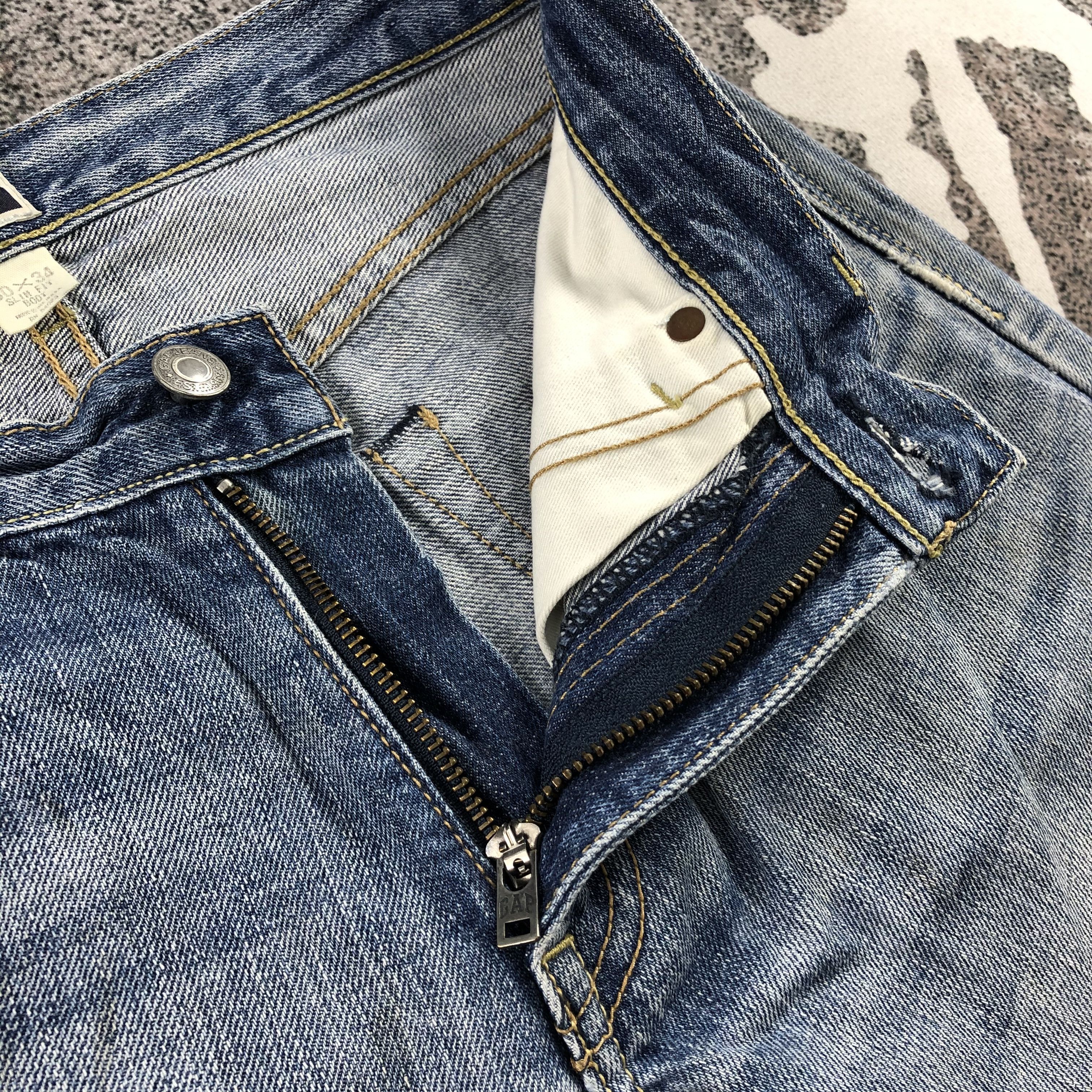 Gap The Gap Jeans Flare Denim KJ746 Size US 31 - 14 Thumbnail