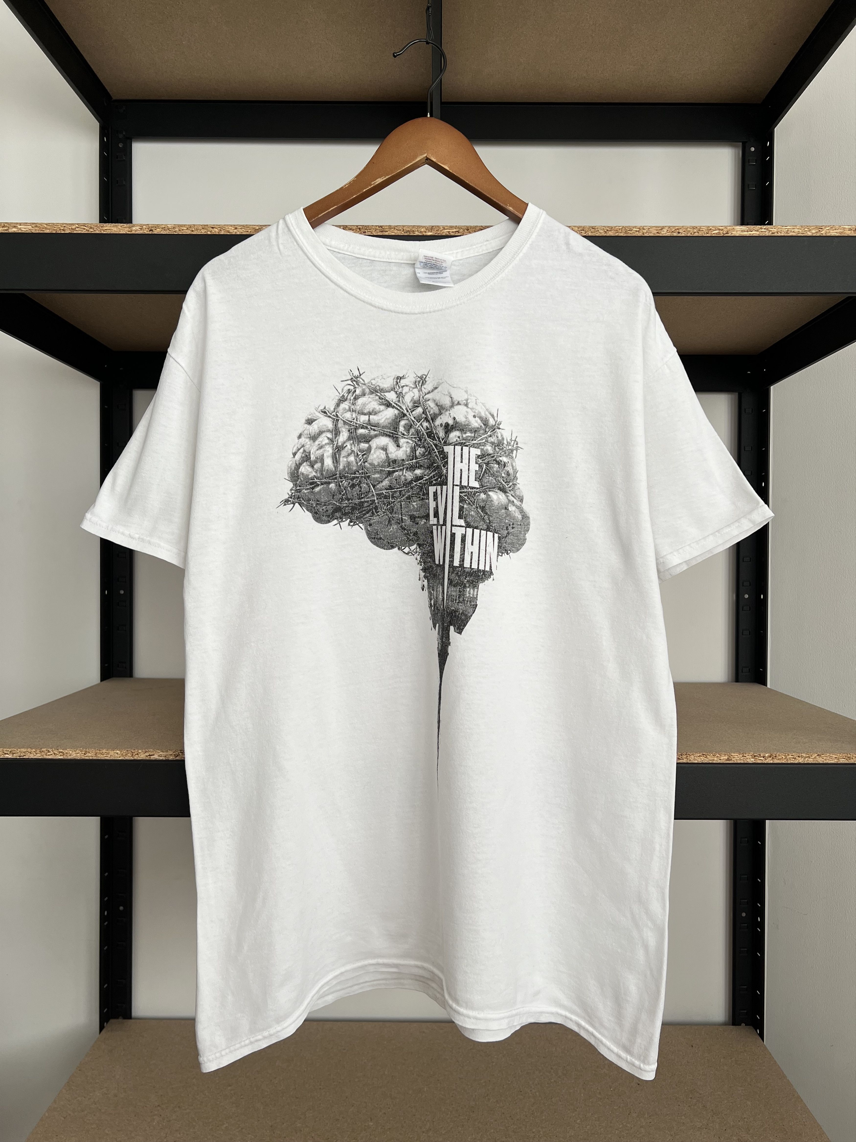 The Game Vintage 2000s The Evil Within Psychobreak Playstation Tshirt Size US L / EU 52-54 / 3 - 1 Thumbnail