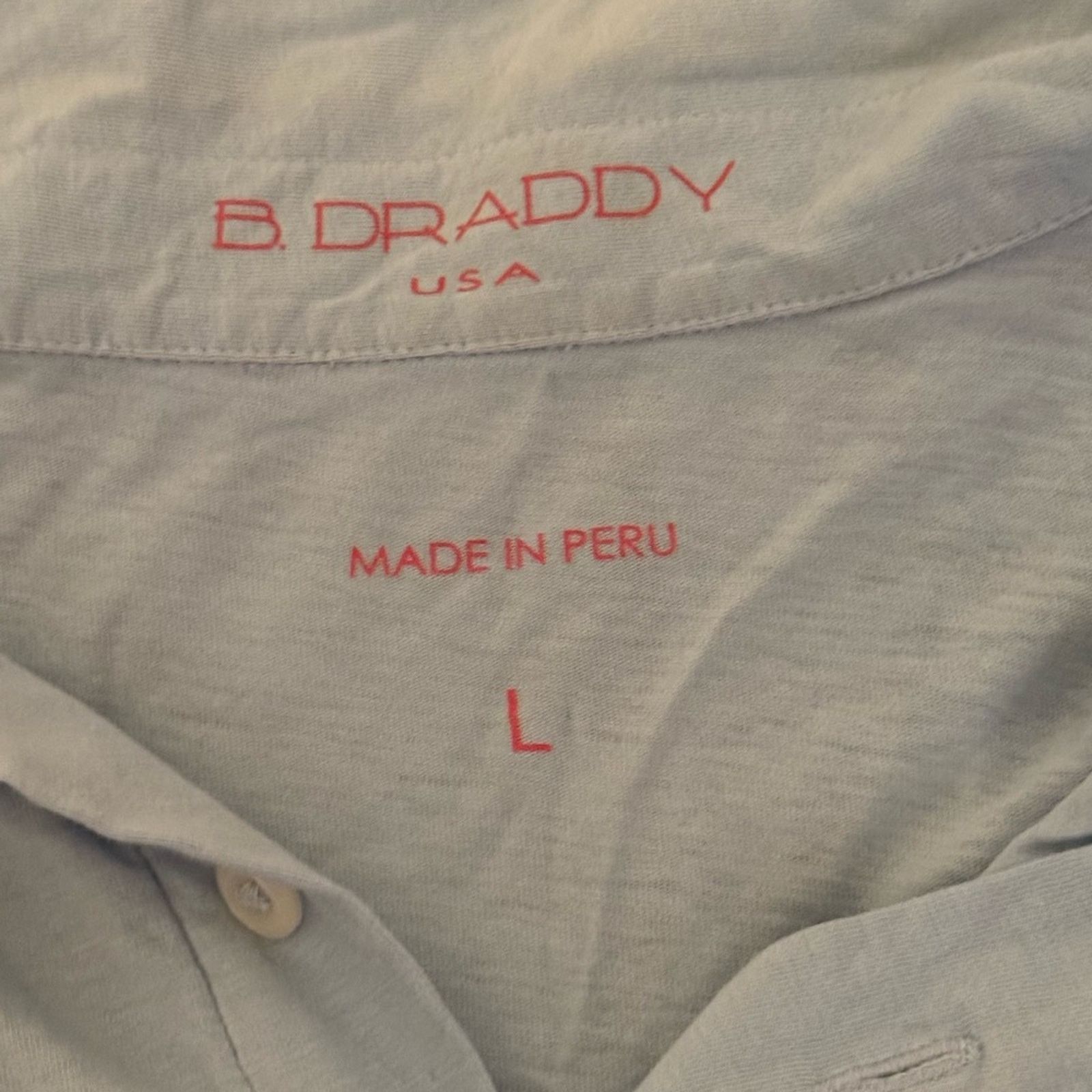 Other Light Blue Men's Polo Shirt Size US L / EU 52-54 / 3 - 2 Thumbnail