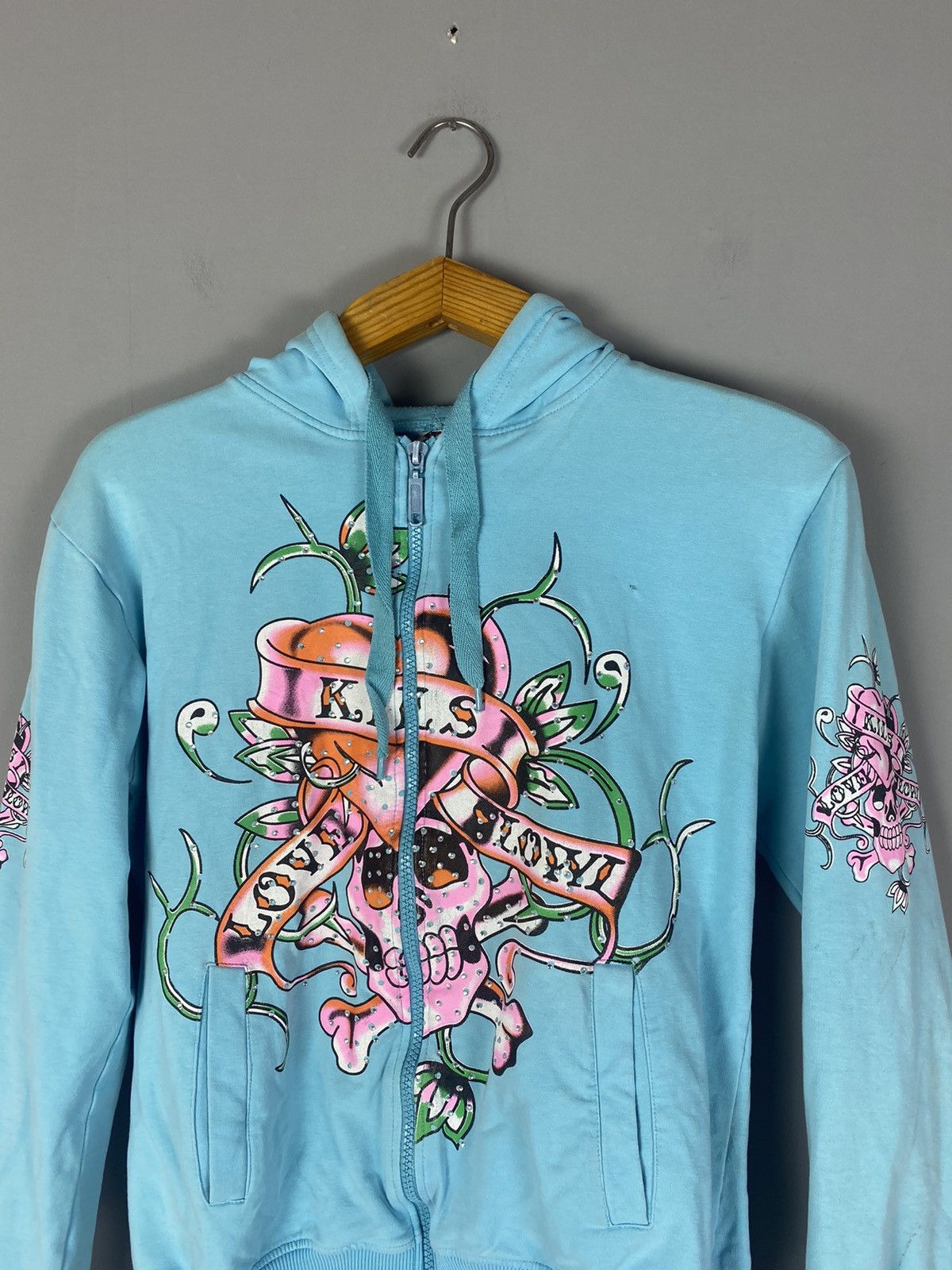 Ed Hardy Vintage Ed hardy hoodie Size M / US 6-8 / IT 42-44 - 2 Thumbnail