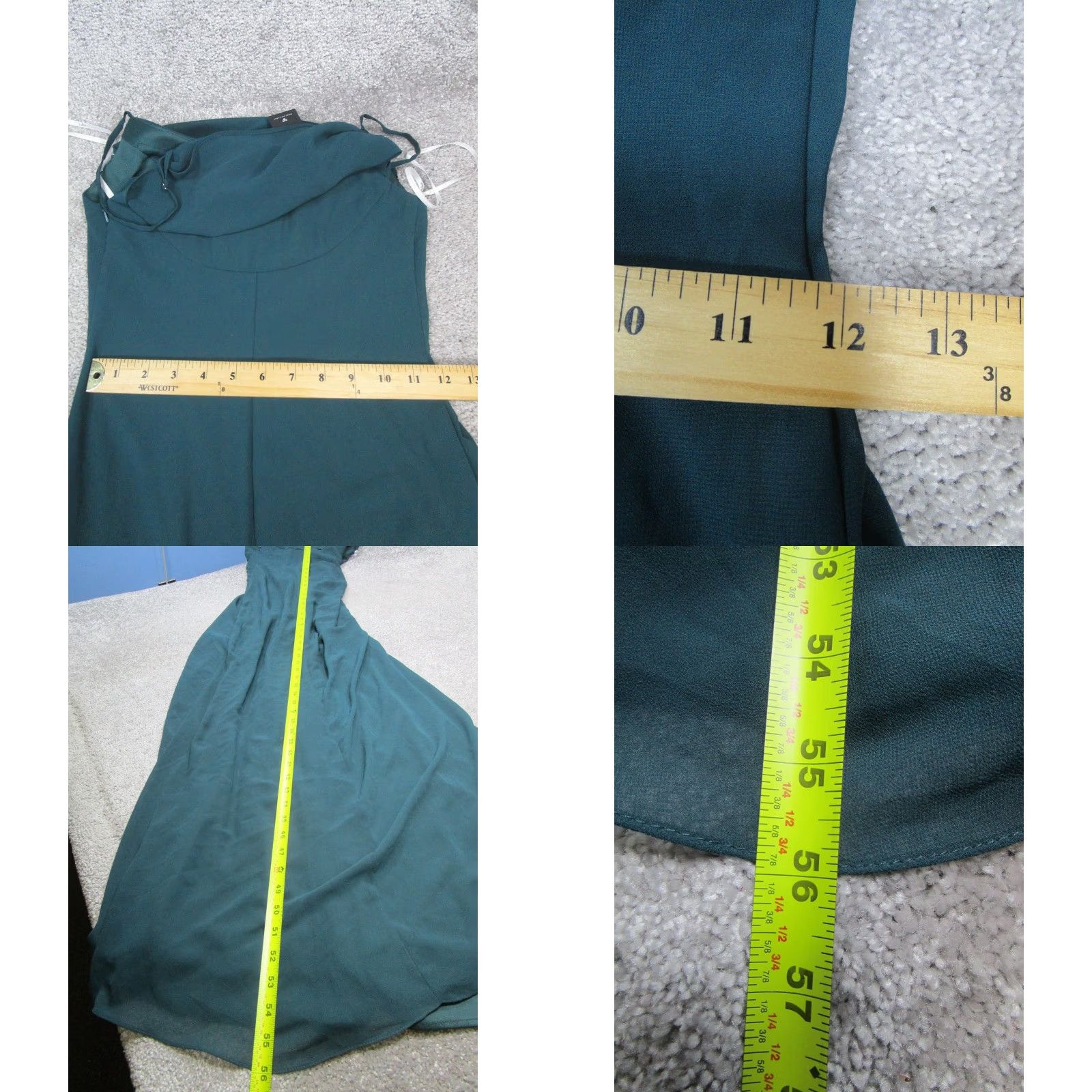 Lulus Lulus Dress Womens 2 Green Bodycon Midi Sleeveless Crew Neck Pullover Party/Cocktail Size XS / US 0-2 / IT 36-38 - 10 Thumbnail