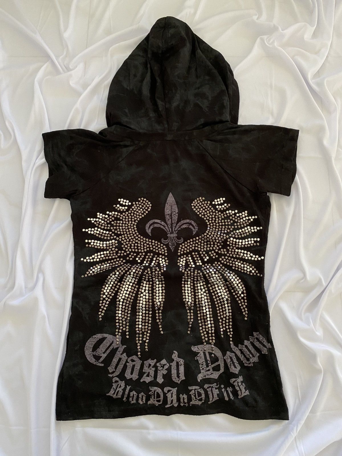 Japanese Brand short sleeve black hoodie japanese punk style Size XS / US 0-2 / IT 36-38 - 6 Thumbnail