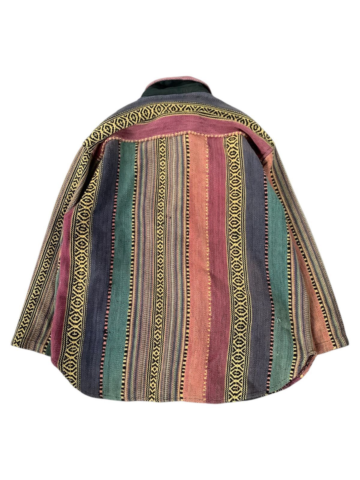 Vintage 90s Crazy Ethnic Multicolour Jacket Size US XL / EU 56 / 4 - 2 Thumbnail