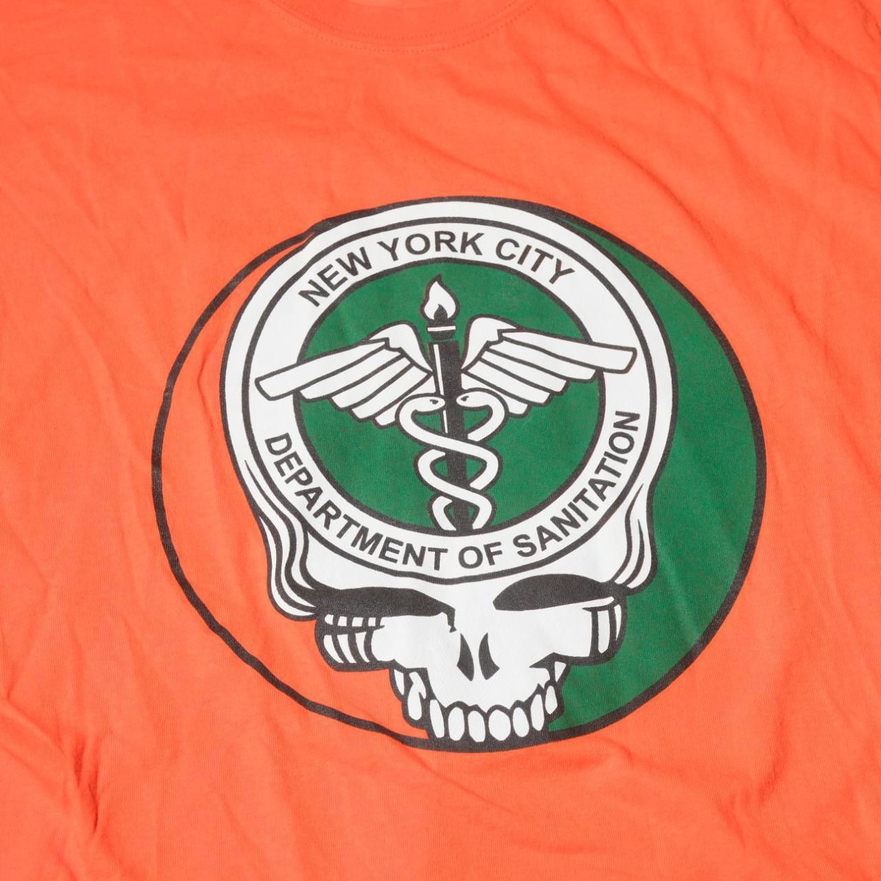 Grateful Dead Vintage Grateful Dead Dept. of Sanitation T-Shirt Size US XXL / EU 58 / 5 - 3 Thumbnail