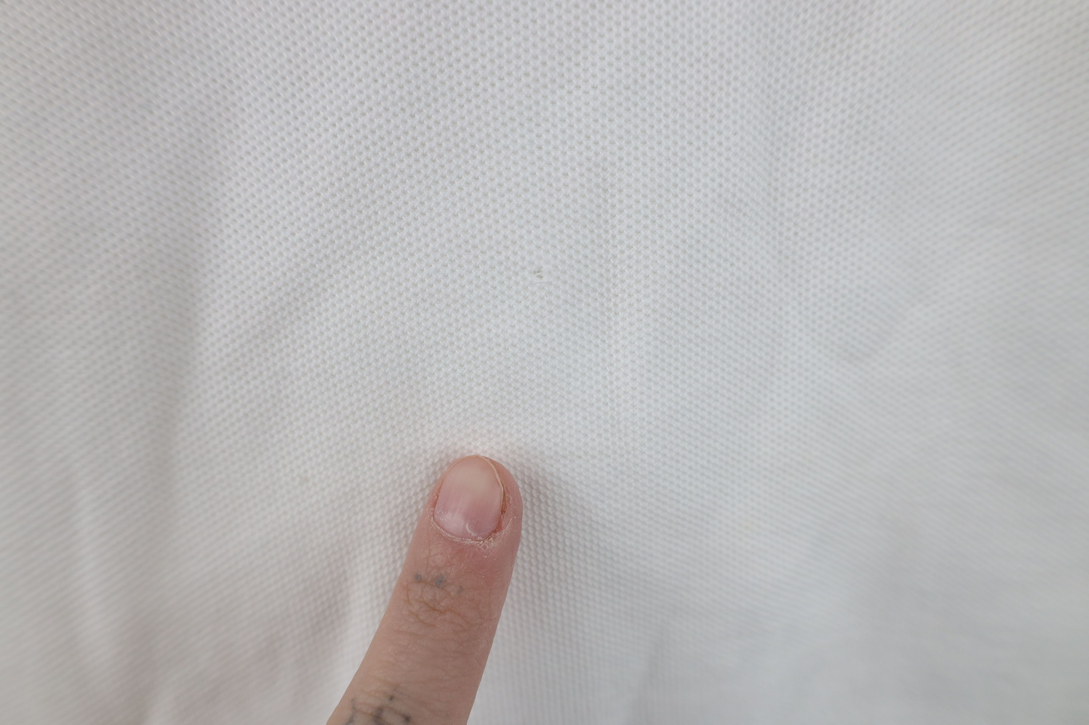 Lands' End Vintage 90s Lands End Knit Collared Golf Polo Shirt White Size US M / EU 48-50 / 2 - 4 Thumbnail