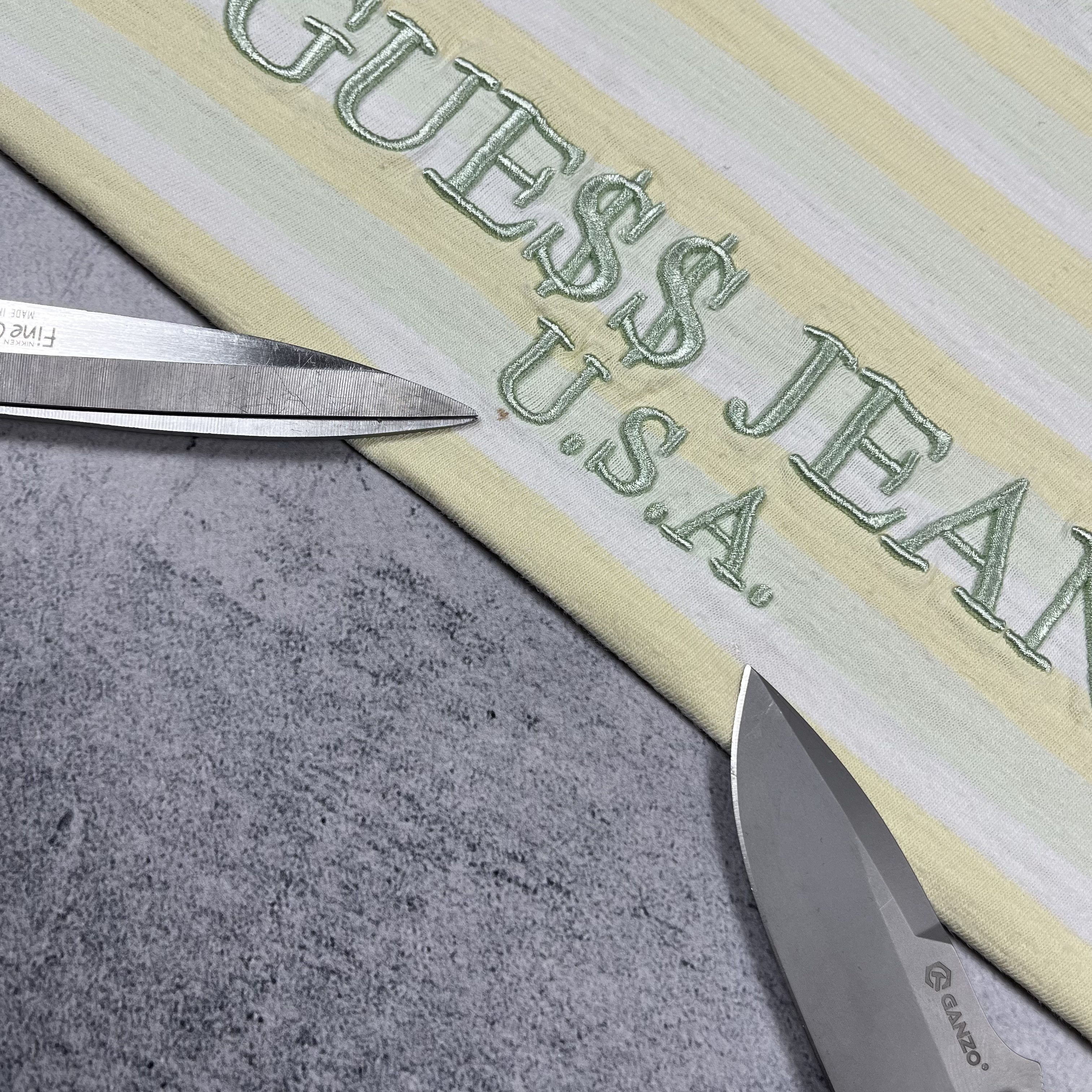 A$AP Rocky × Guess Guess X Asap Rocky $$ Big Logo T Shirt Size US S / EU 44-46 / 1 - 9 Thumbnail