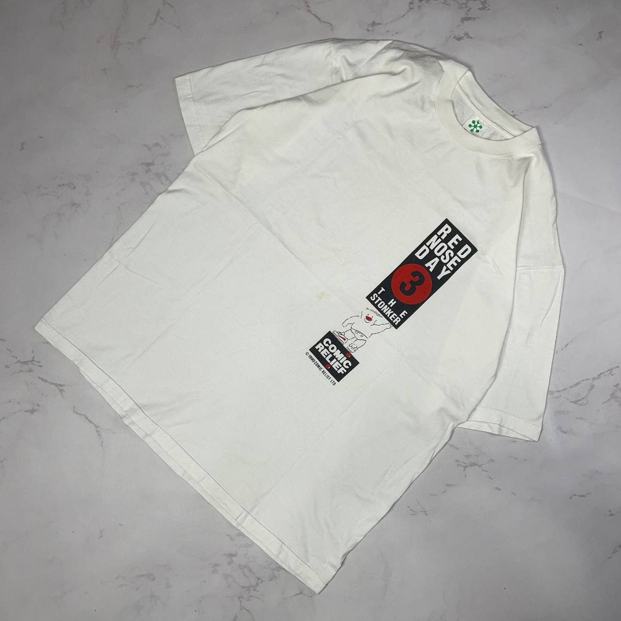 Vintage Vintage Vintage Comic Relief y2k the stonker tee 1990 Size US XXL / EU 58 / 5 - 1 Thumbnail