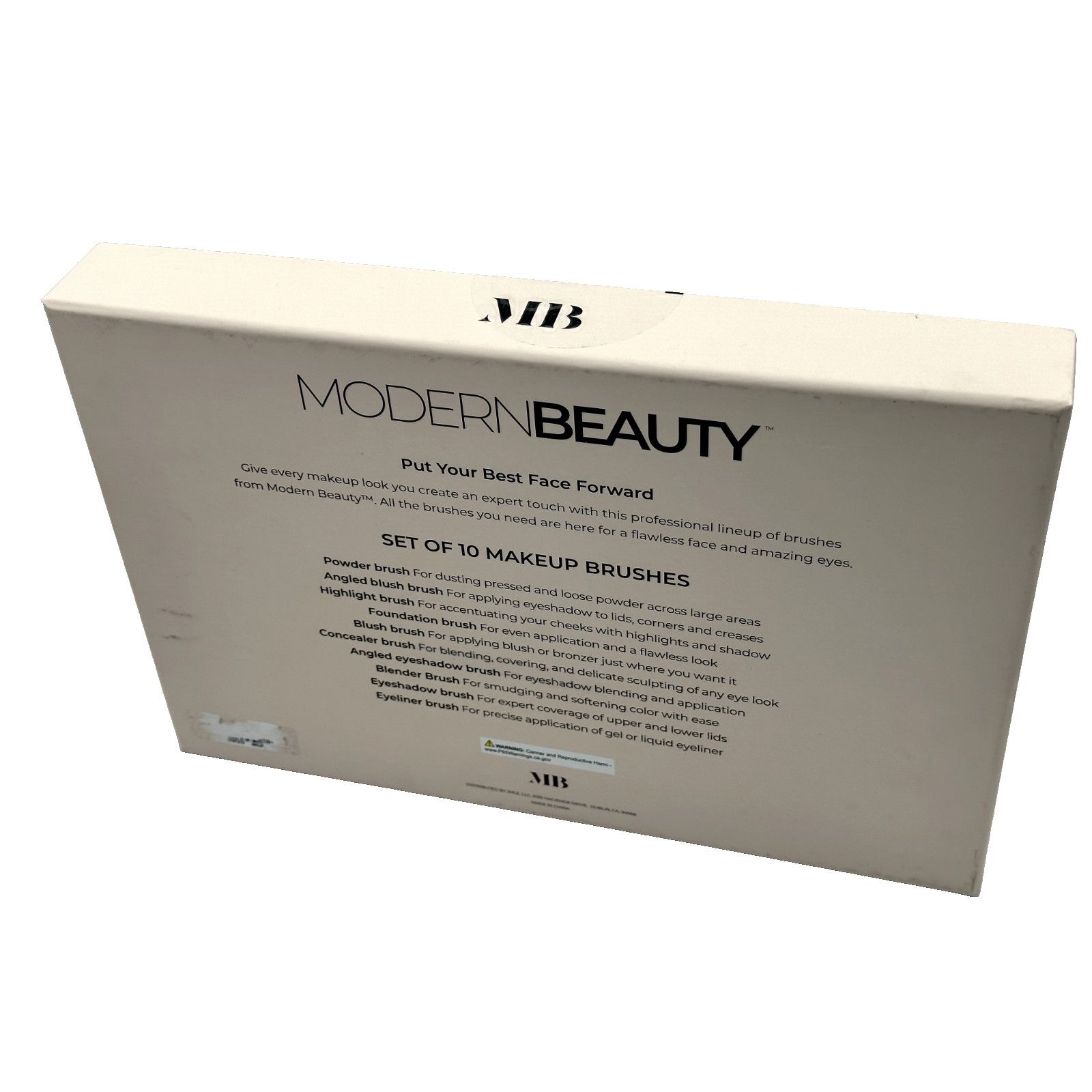 Other Sealed Modern Beauty 10-Piece Makeup Brushes- Soft Bristles Size ONE SIZE - 7 Thumbnail