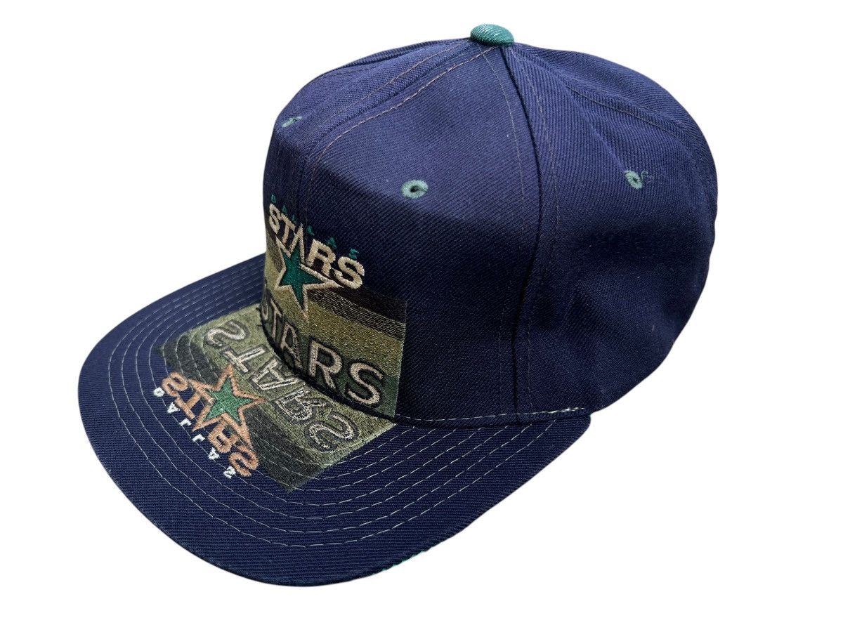 NBA Vintage 90s Dallas Stars Hat Cap Snap Back Blue Hockey Size ONE SIZE - 3 Thumbnail