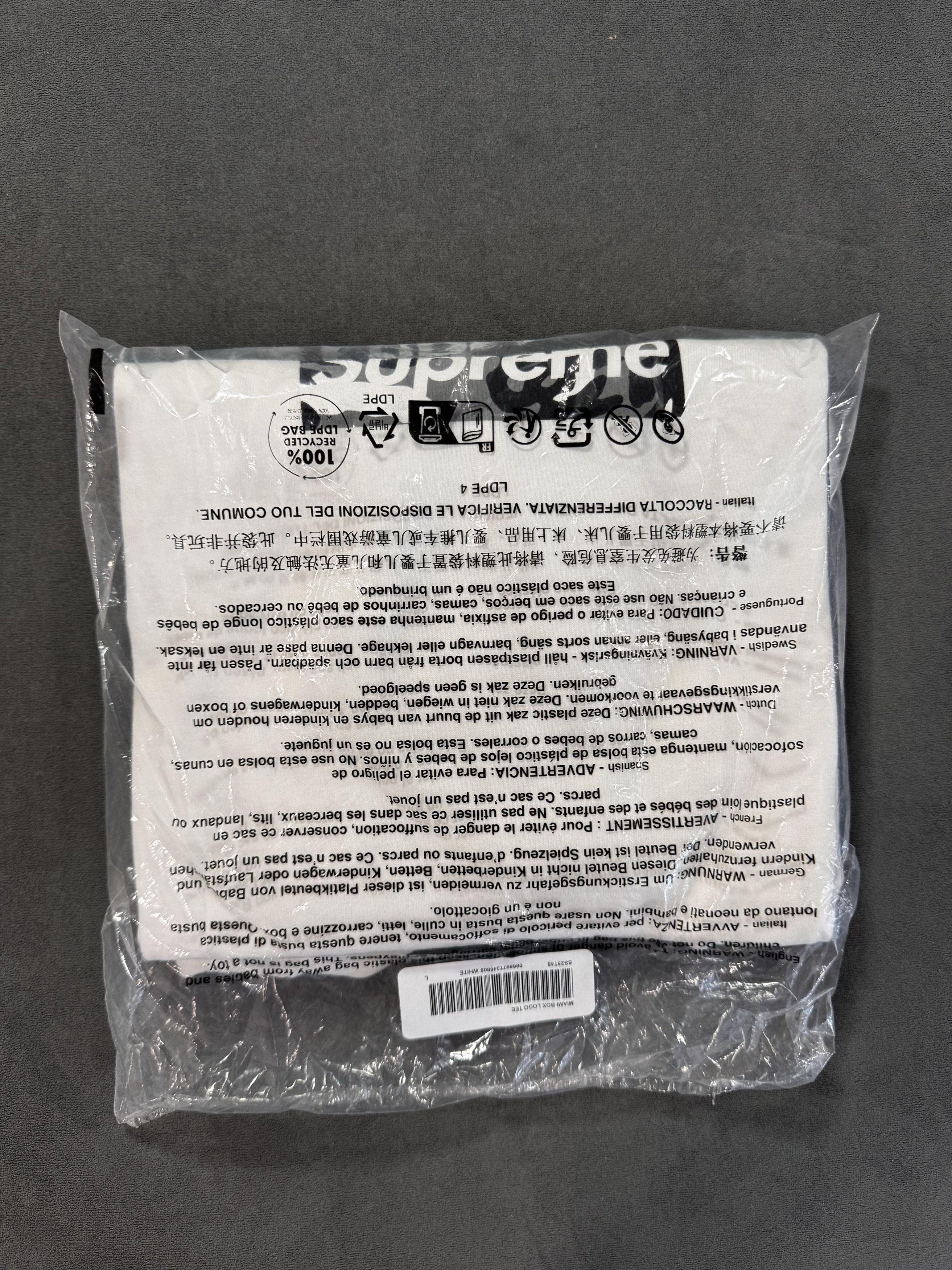 Supreme Supreme Miami Exclusive Box Logo T-Shirt Size US L / EU 52-54 / 3 - 1 Thumbnail