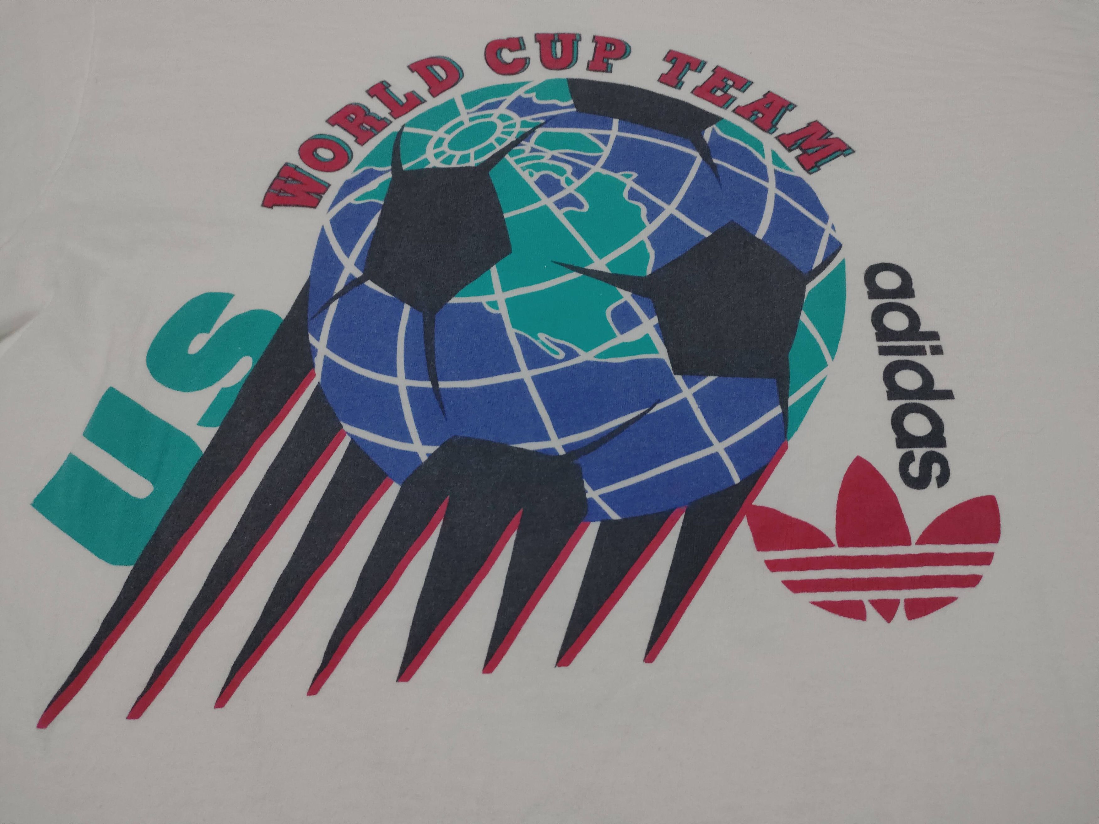 Adidas × Vintage Vintage Adidas T-Shirt Size US L / EU 52-54 / 3 - 4 Thumbnail