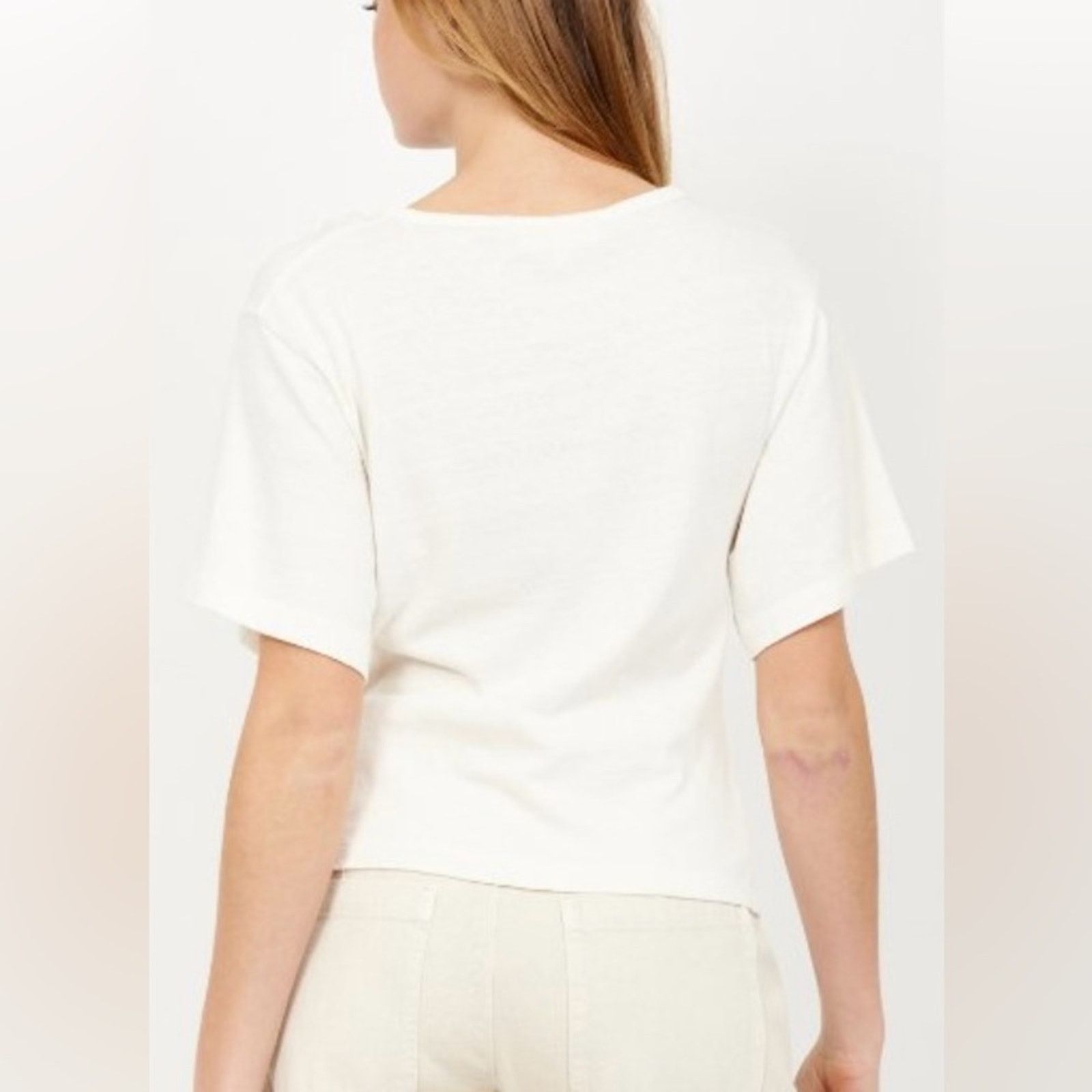 Joie New Soft Joie Rami top - ivory - Small - $128 Size S / US 4 / IT 40 - 3 Thumbnail