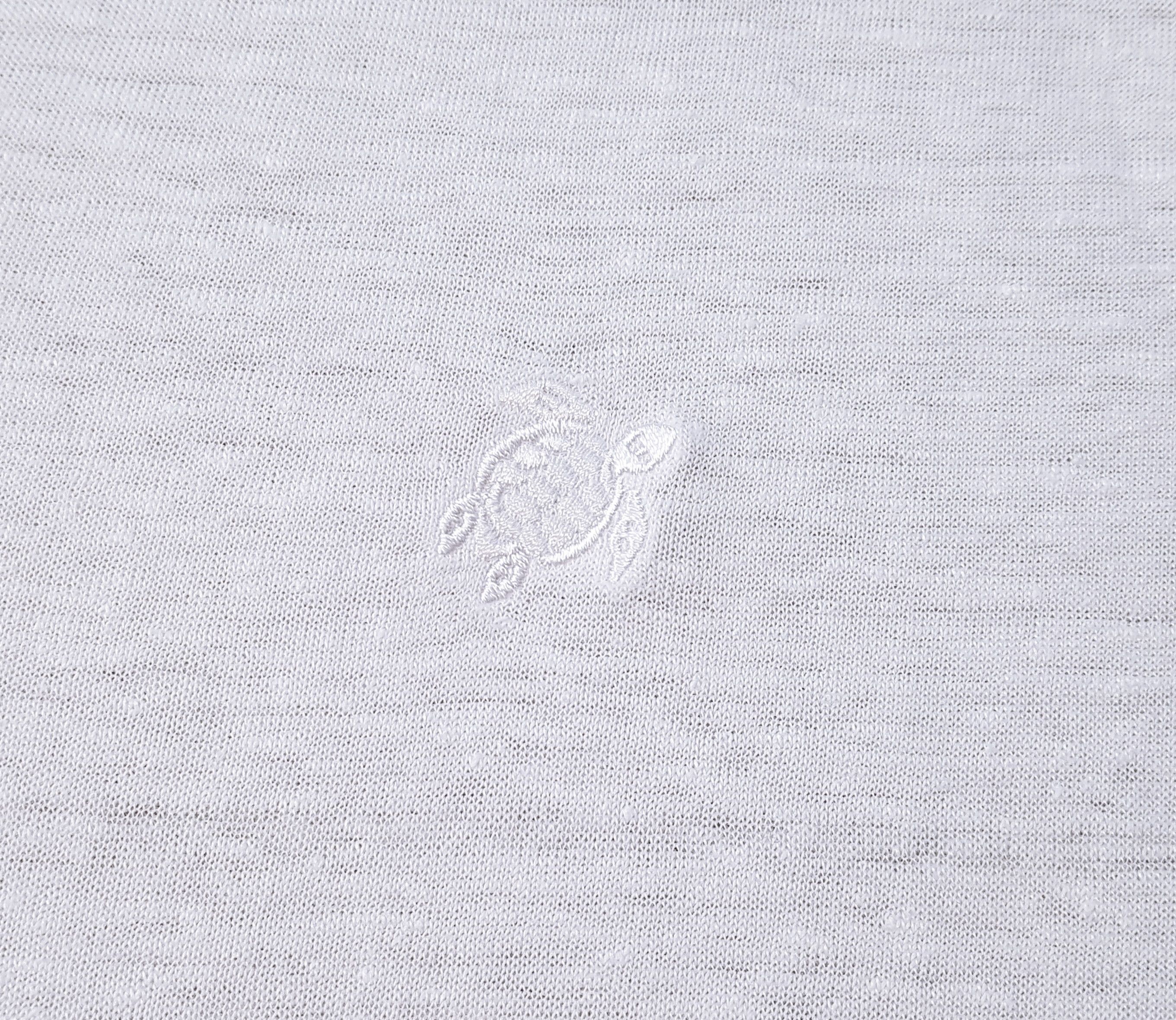 Vilebrequin Vilebrequin RRP $190 Pyramid Solid Linen Jersey Polo sz 3XL Size US XXL / EU 58 / 5 - 6 Thumbnail