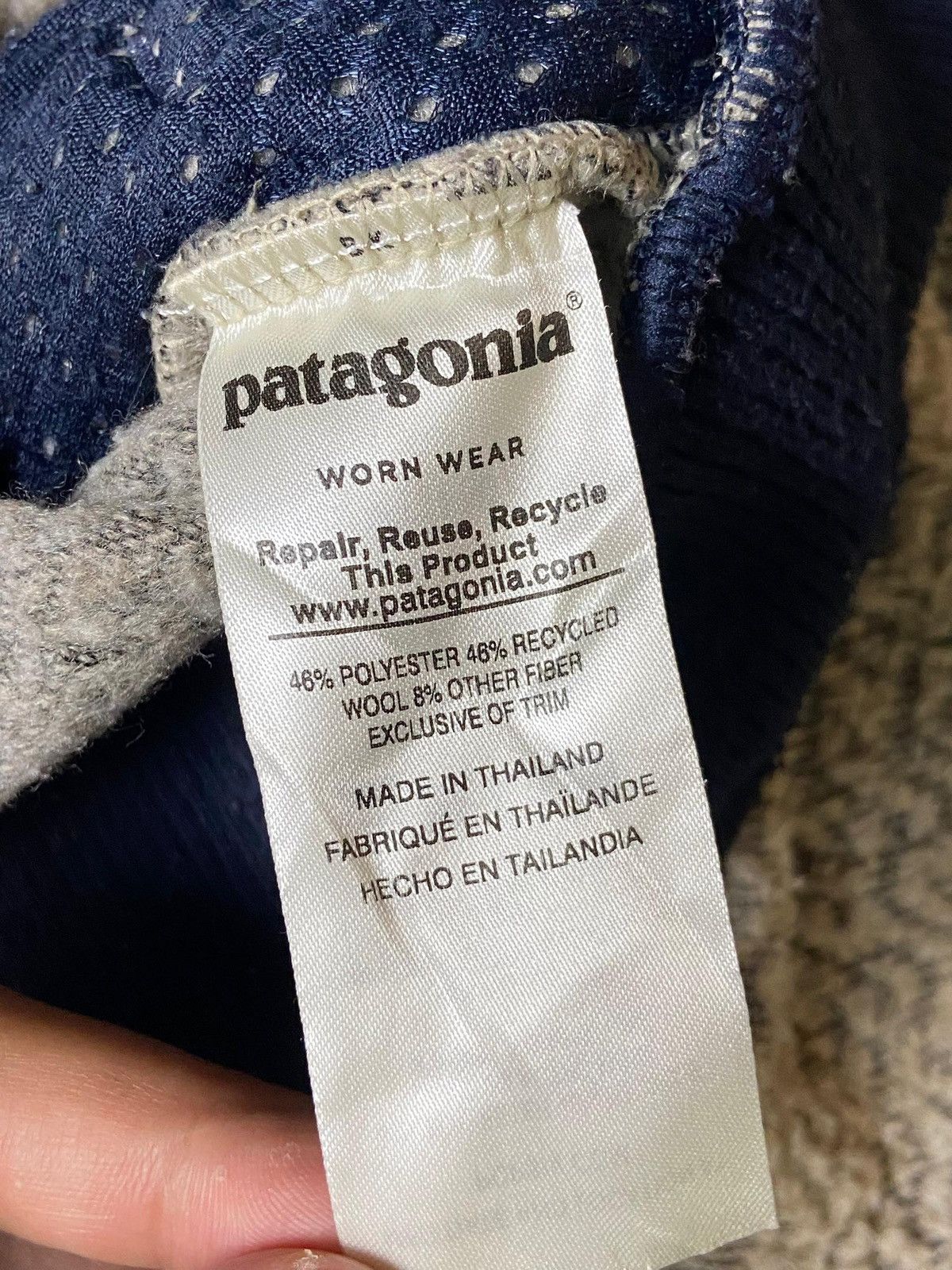 Japanese Brand × Patagonia × Vintage Vintage Patagonia Brand Fleece Zipper Jacket (121) Size US XS / EU 42 / 0 - 10 Thumbnail