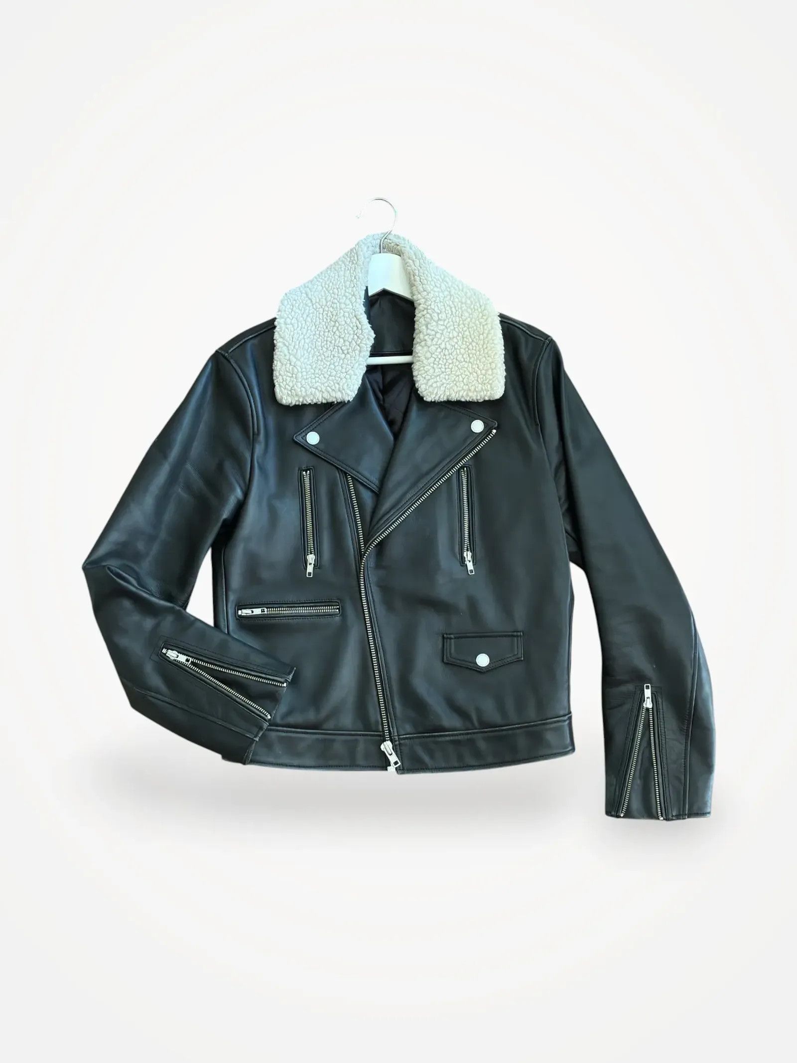 Tiger of Sweden Tiger of Sweden Leather Jacket Size US M / EU 48-50 / 2 - 1 Thumbnail