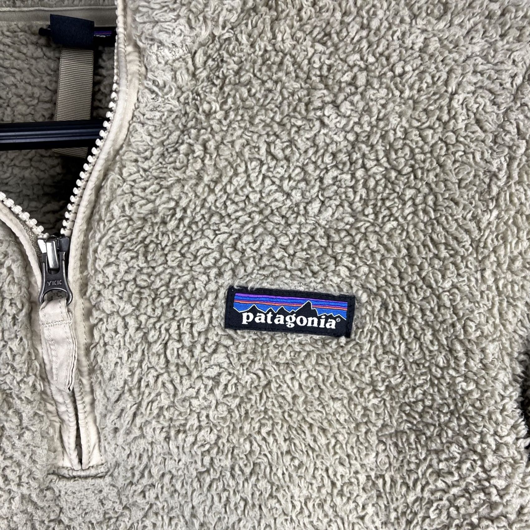 Patagonia Patagonia Sweater Womens XS Beige Quarter Zip Up Fleece Deep Pile Size XS / US 0-2 / IT 36-38 - 4 Thumbnail