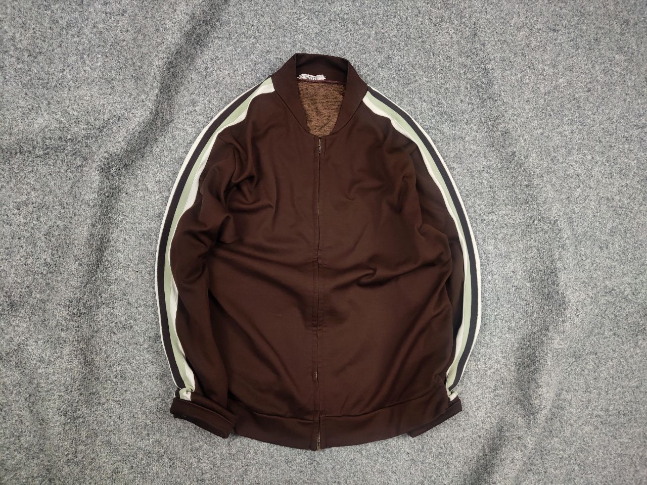 Vintage Tentation Vintage 70's track College Jacket Virgin Wool Dark Size US S / EU 44-46 / 1 - 1 Thumbnail