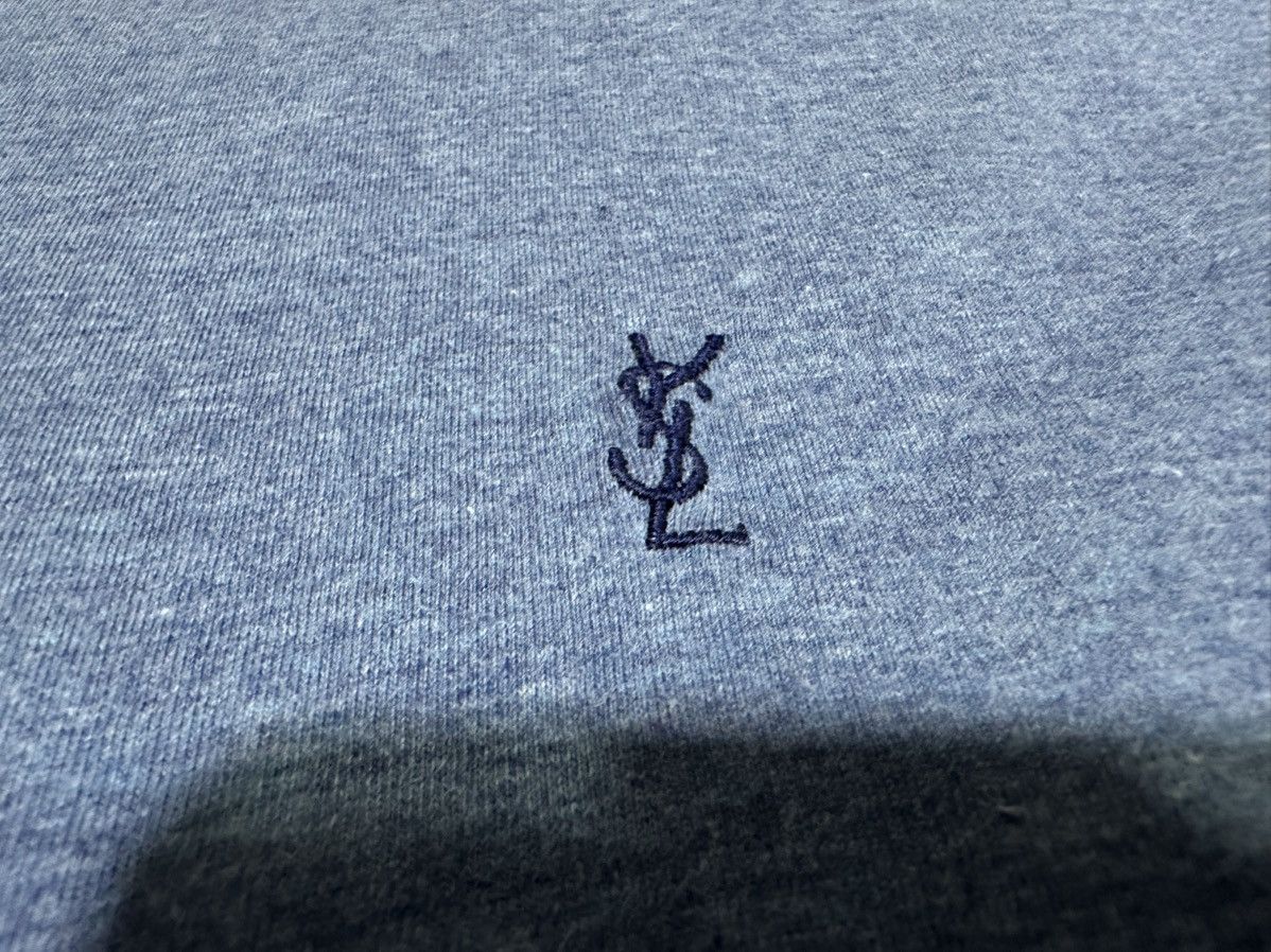 Yves Saint Laurent 🔥80s Vintage Yves Saint Laurent Shirt Ysl Embroidered Logo Size US S / EU 44-46 / 1 - 3 Thumbnail