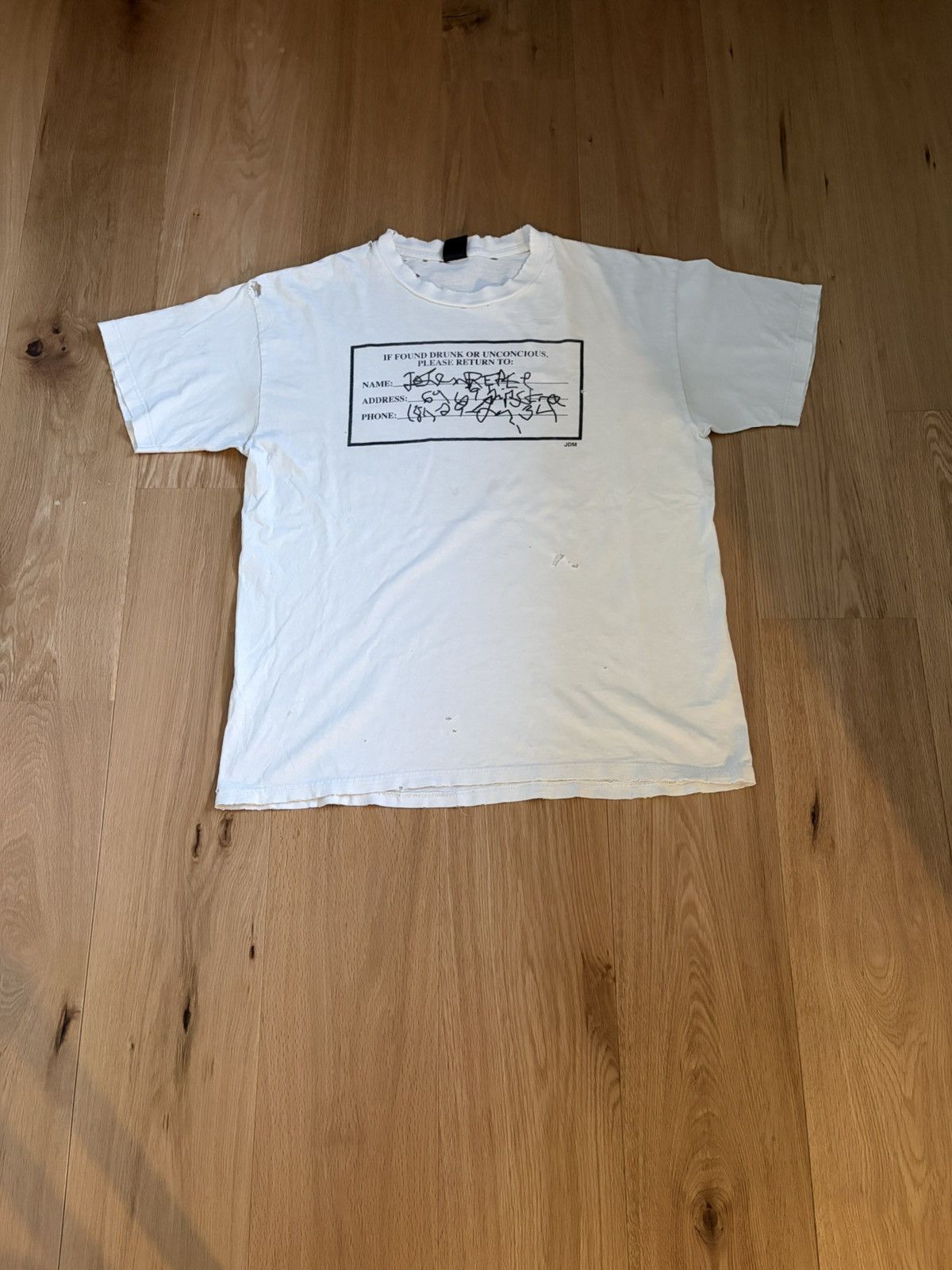 Vintage Vintage T-Shirt Tee| Boxy Oversize Fit | 90s / Y2K Style Size US XL / EU 56 / 4 - 1 Thumbnail