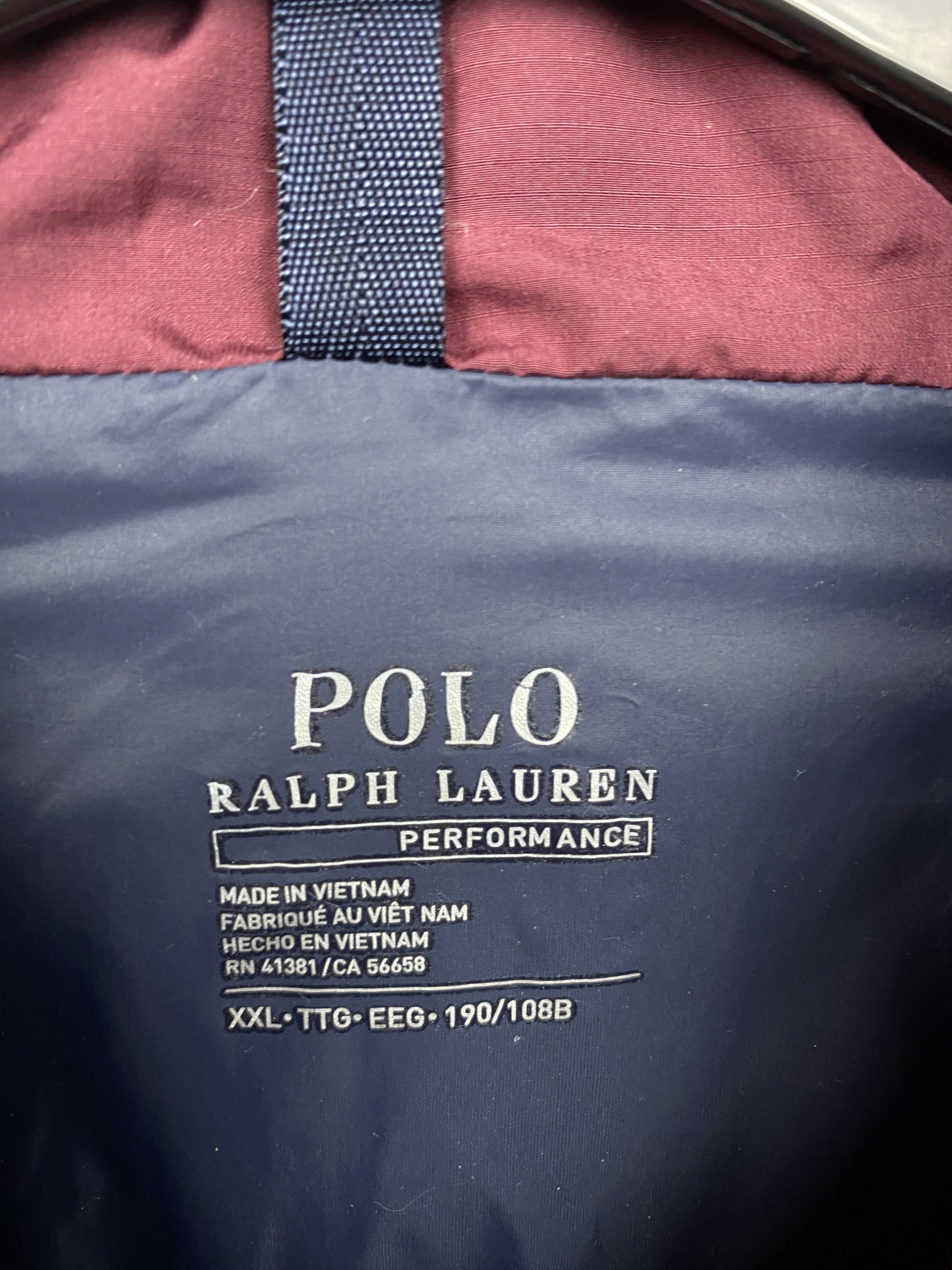 Polo Ralph Lauren × Ralph Lauren × Vintage Polo Ralph Lauren Vintage Mens Down Puffer Jacket Size US XXL / EU 58 / 5 - 4 Thumbnail