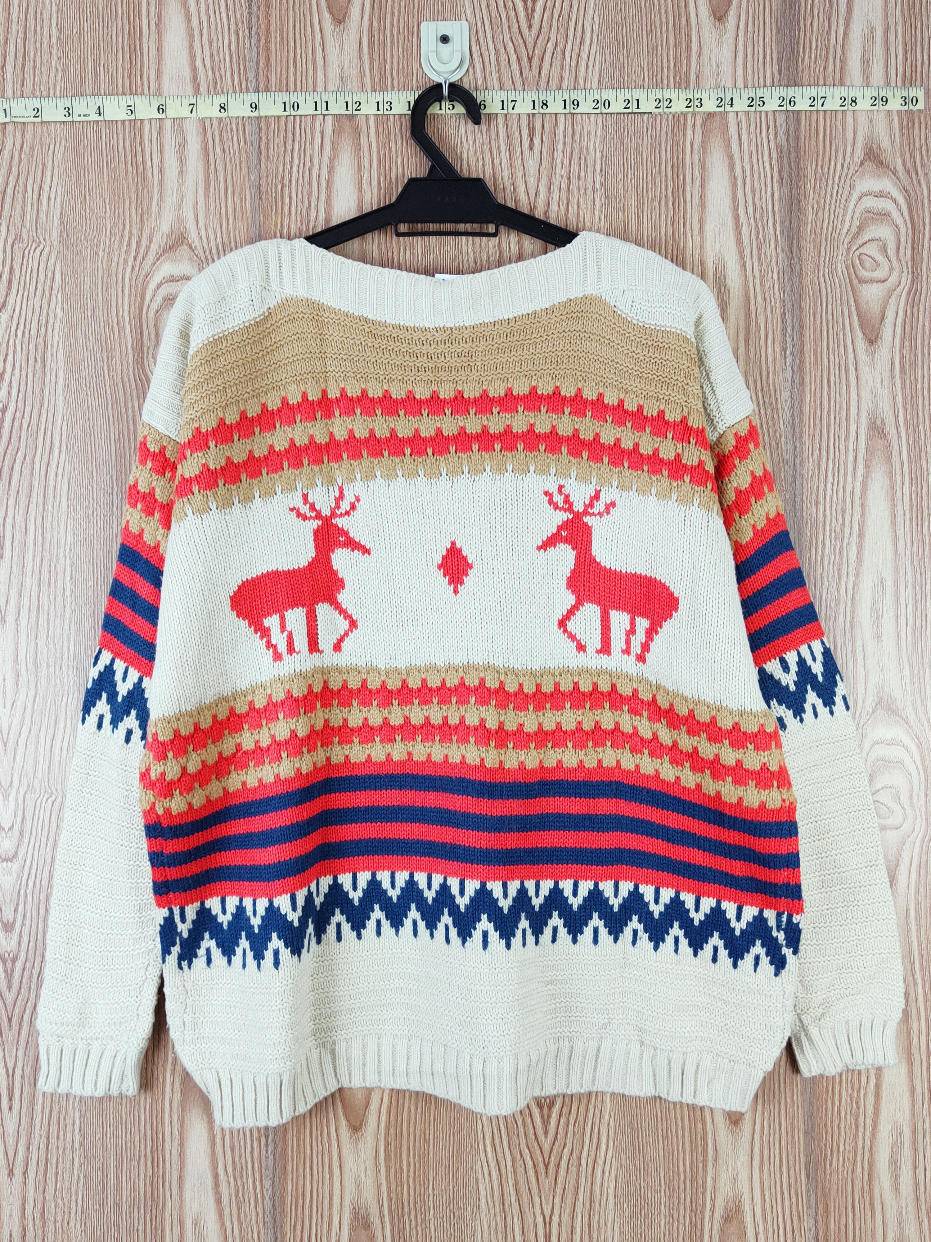 Japanese Brand × Vintage Japanese Brand Brown Knitwear Sweatshirts #W662 Size US M / EU 48-50 / 2 - 7 Thumbnail