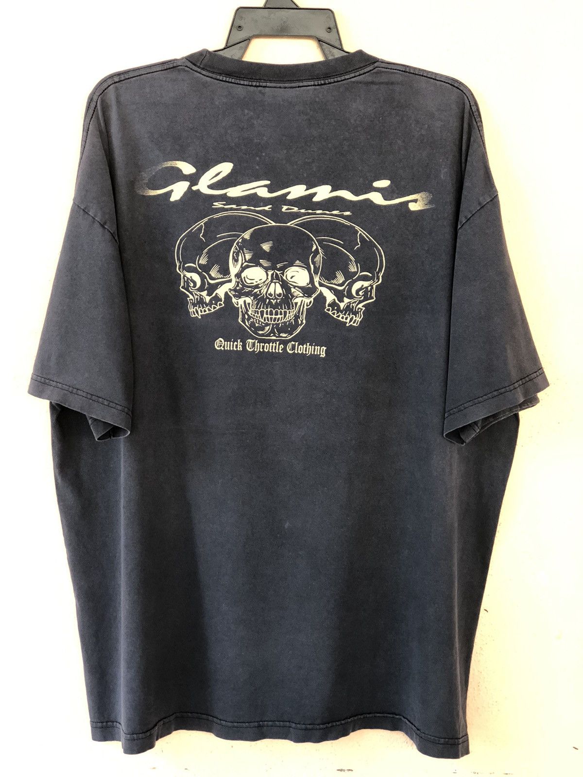 Vintage Glamis Quick Throttle Clothing Biker Tee