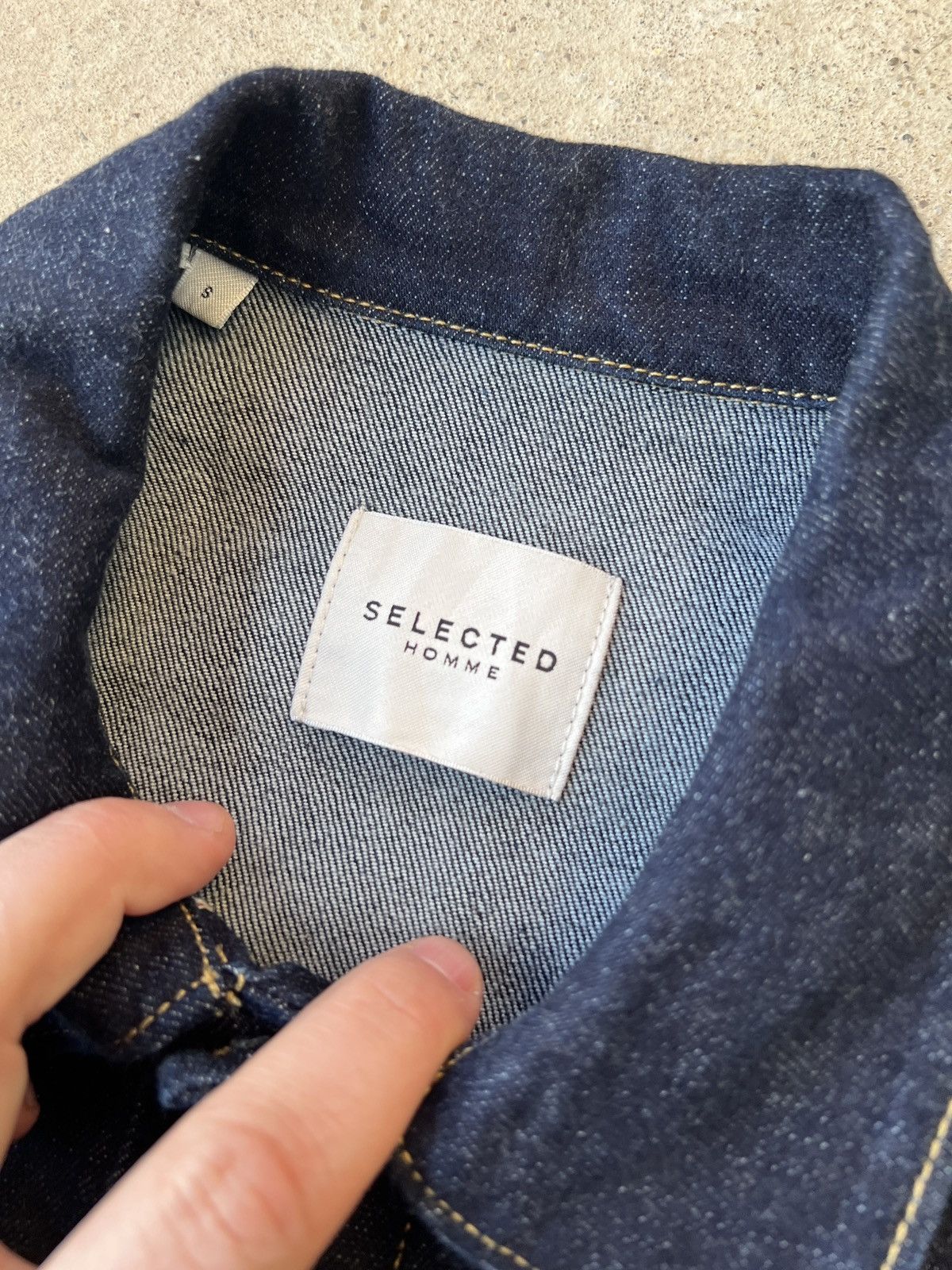 Selected Homme Selected Homme Masaki Selvedge Jacket Size US S / EU 44-46 / 1 - 2 Thumbnail