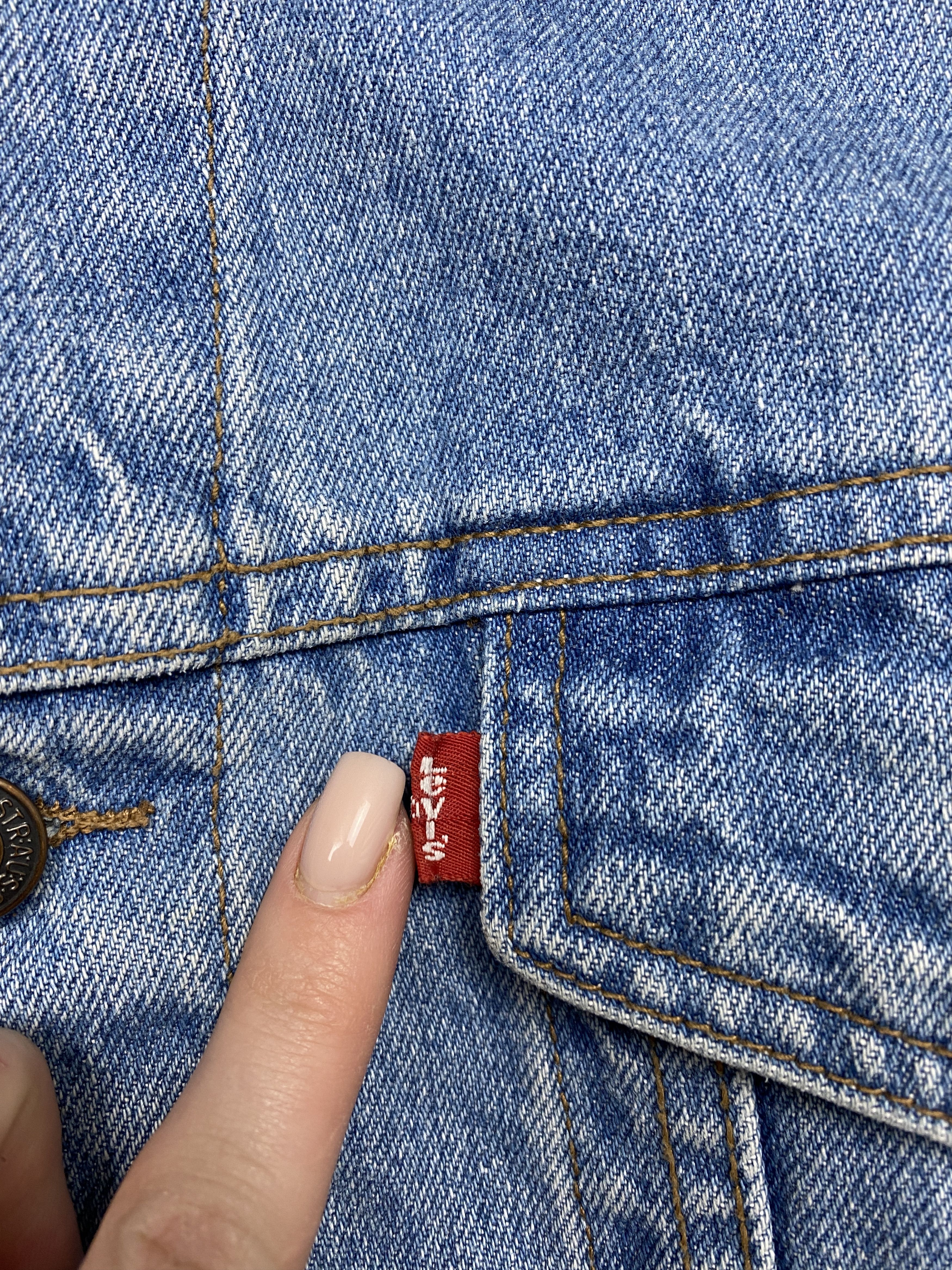 Levi's Levi's 501 90s Vintage Mens Denim Jacket Size US M / EU 48-50 / 2 - 3 Thumbnail