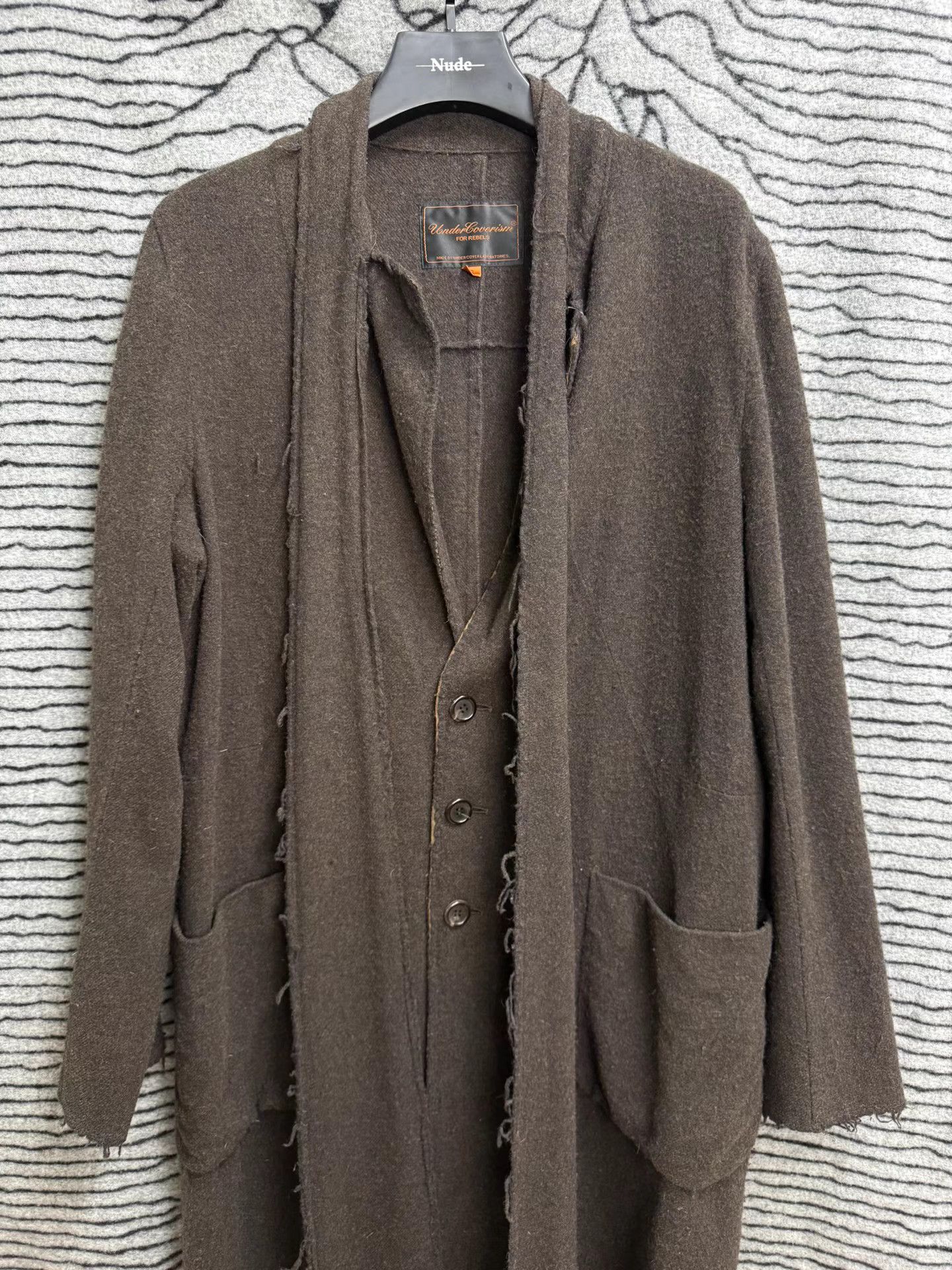 Undercover Undercover Double Scarf Distressed Coat K20 Size US L / EU 52-54 / 3 - 2 Thumbnail