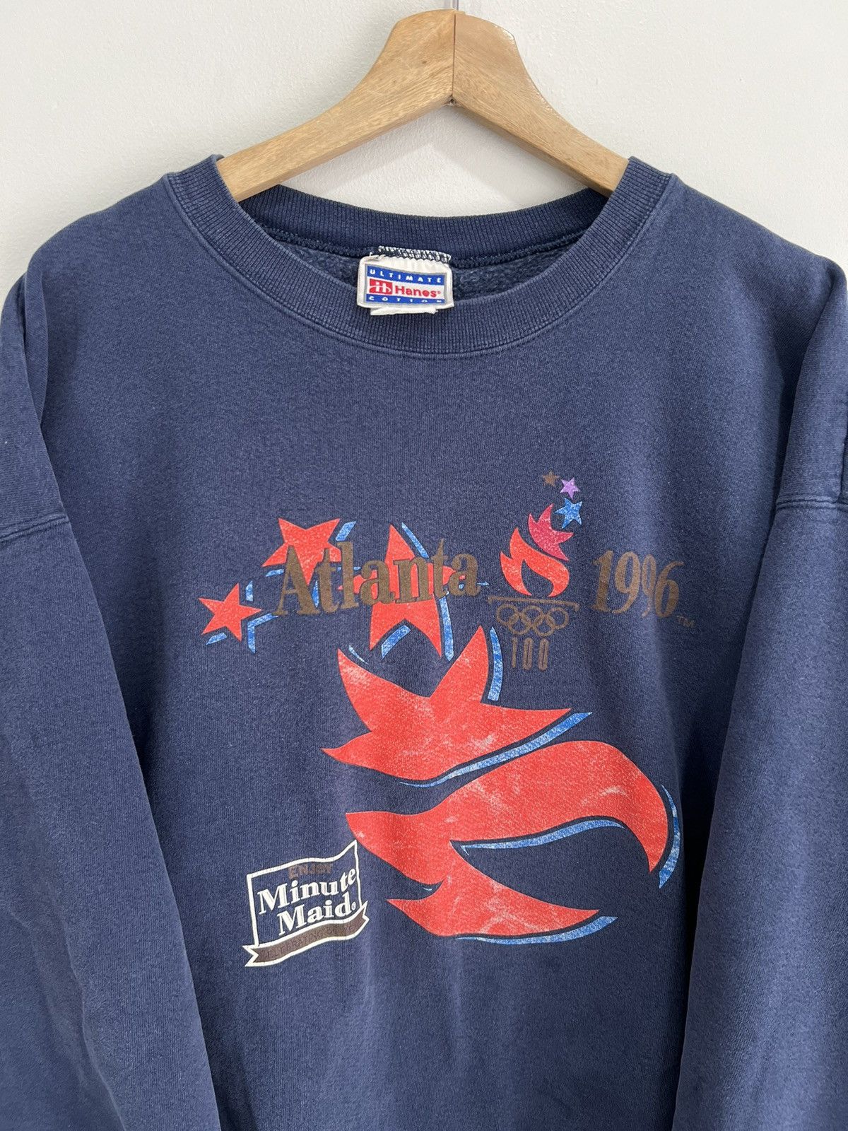 Vintage Vintage Atlanta 1996 Olympic Sweater sweatshirt Size US XL / EU 56 / 4 - 2 Thumbnail