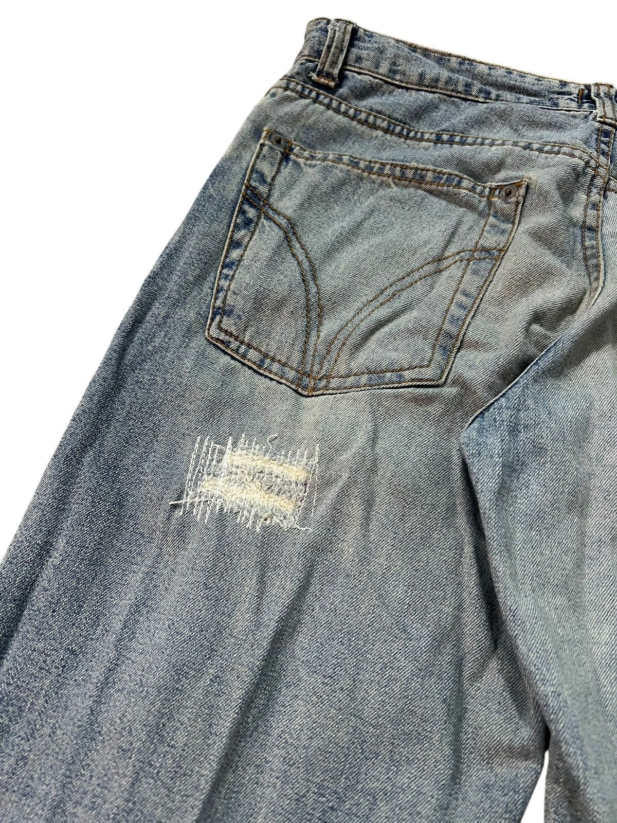 Dolce & Gabbana Dolce & Gabbana Distressed Light Wash Jean like kapital Size US 29 - 13 Thumbnail