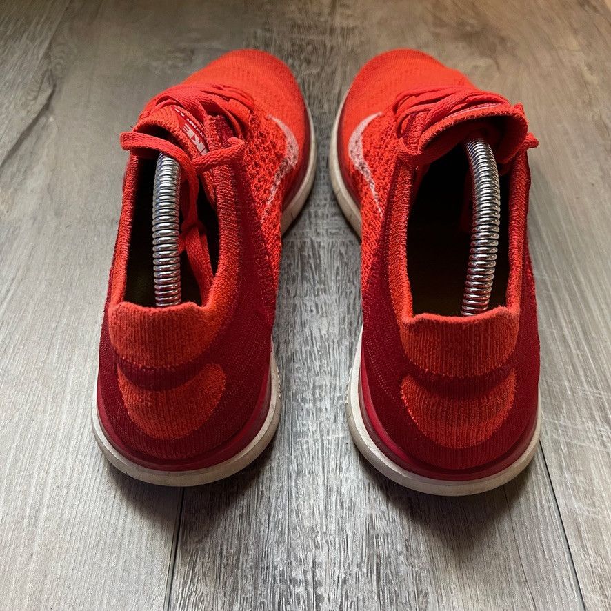 Nike NIKE • Free Flyknit 4.0 "2013 Bright Crimson" (10M) Size US 10 / EU 43 - 12 Thumbnail