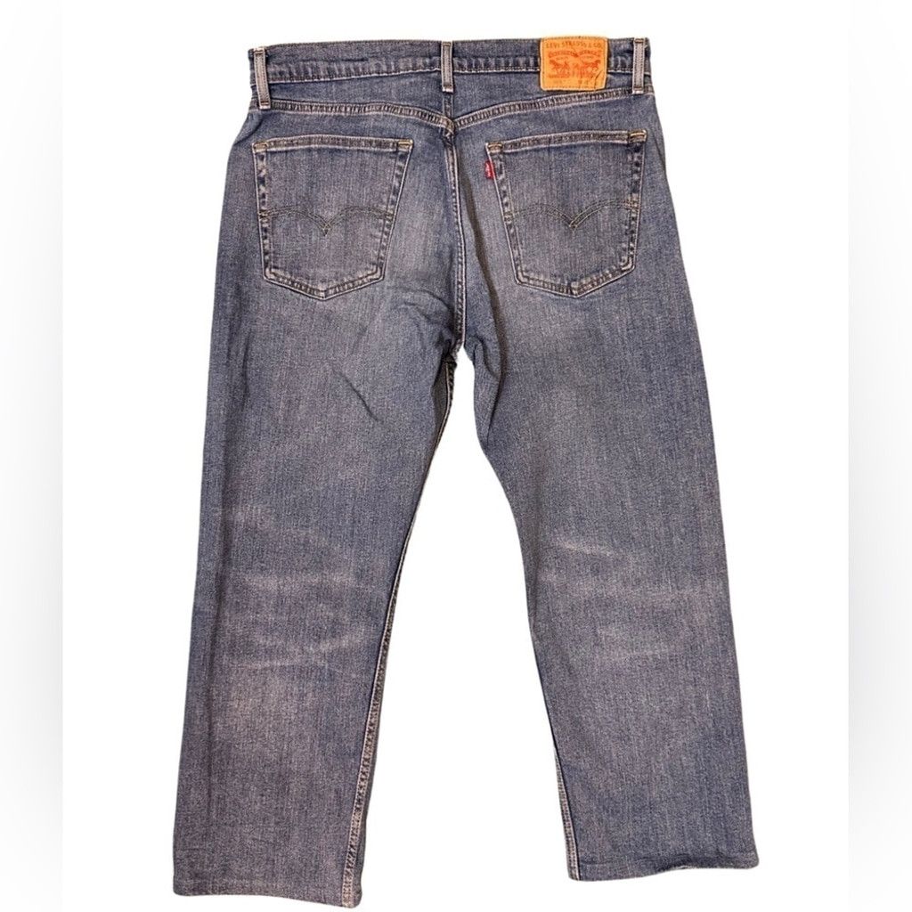 Levi's LEVI’s 505 Straight Leg Fit Blue Men’s Size 36. Size US 36 / EU 52 - 7 Thumbnail