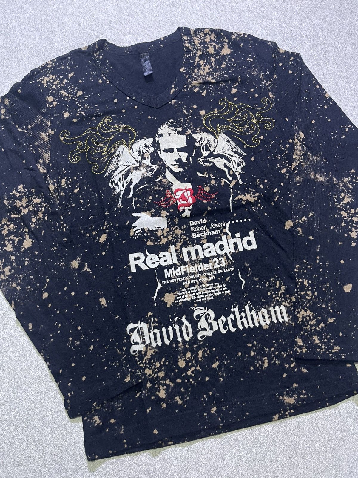 Japanese Brand VINTAGE Y2K REAL MADRID long sleeve tshirt Size US S / EU 44-46 / 1 - 2 Thumbnail