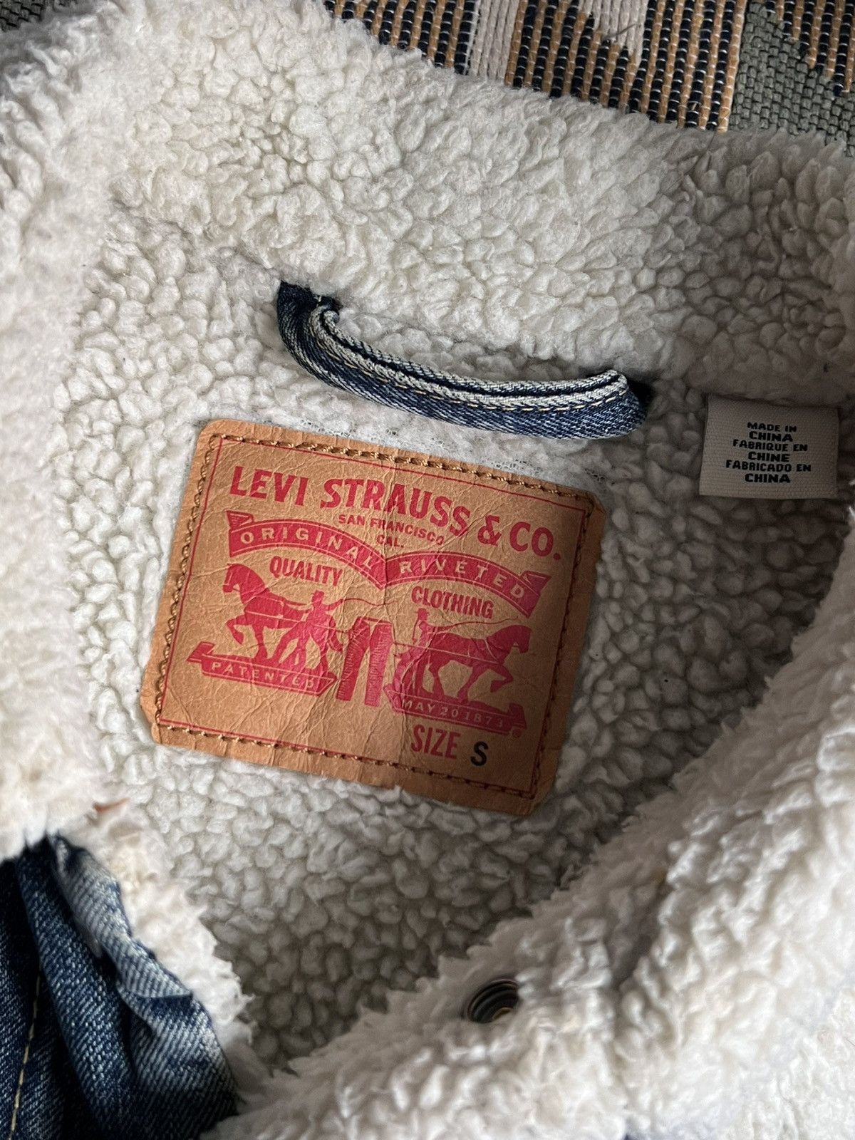 Levi's Vintage Levi’s Sherpa Denim Jacket Size US S / EU 44-46 / 1 - 13 Thumbnail