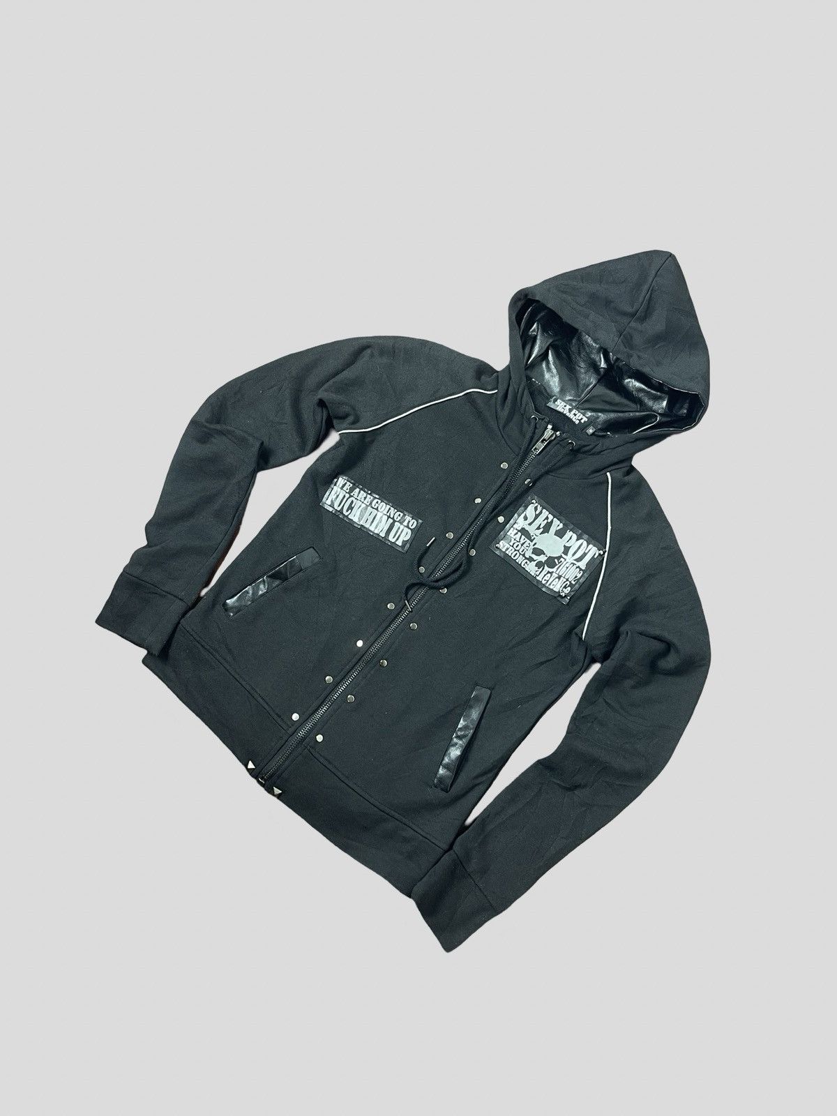 If Six Was Nine × Japanese Brand × Seditionaries 🔥 Rare Sex Pot Revenge Hoodie Seditionaries Punk Jacket Size US M / EU 48-50 / 2 - 1 Thumbnail