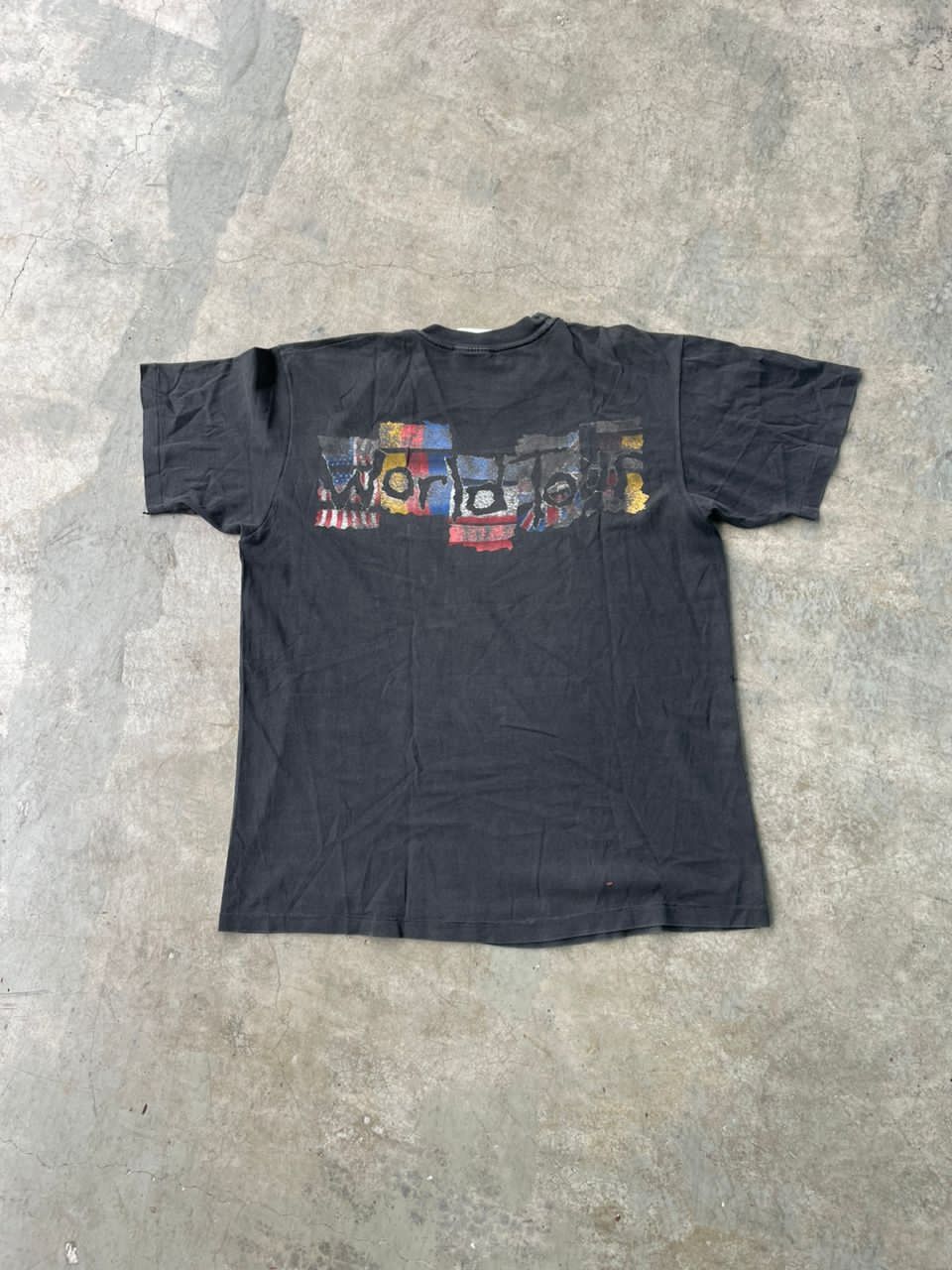 Band Tees Vintage 90s Sacred Reich World Tour Thrash Metal Band Tees Size US L / EU 52-54 / 3 - 2 Thumbnail