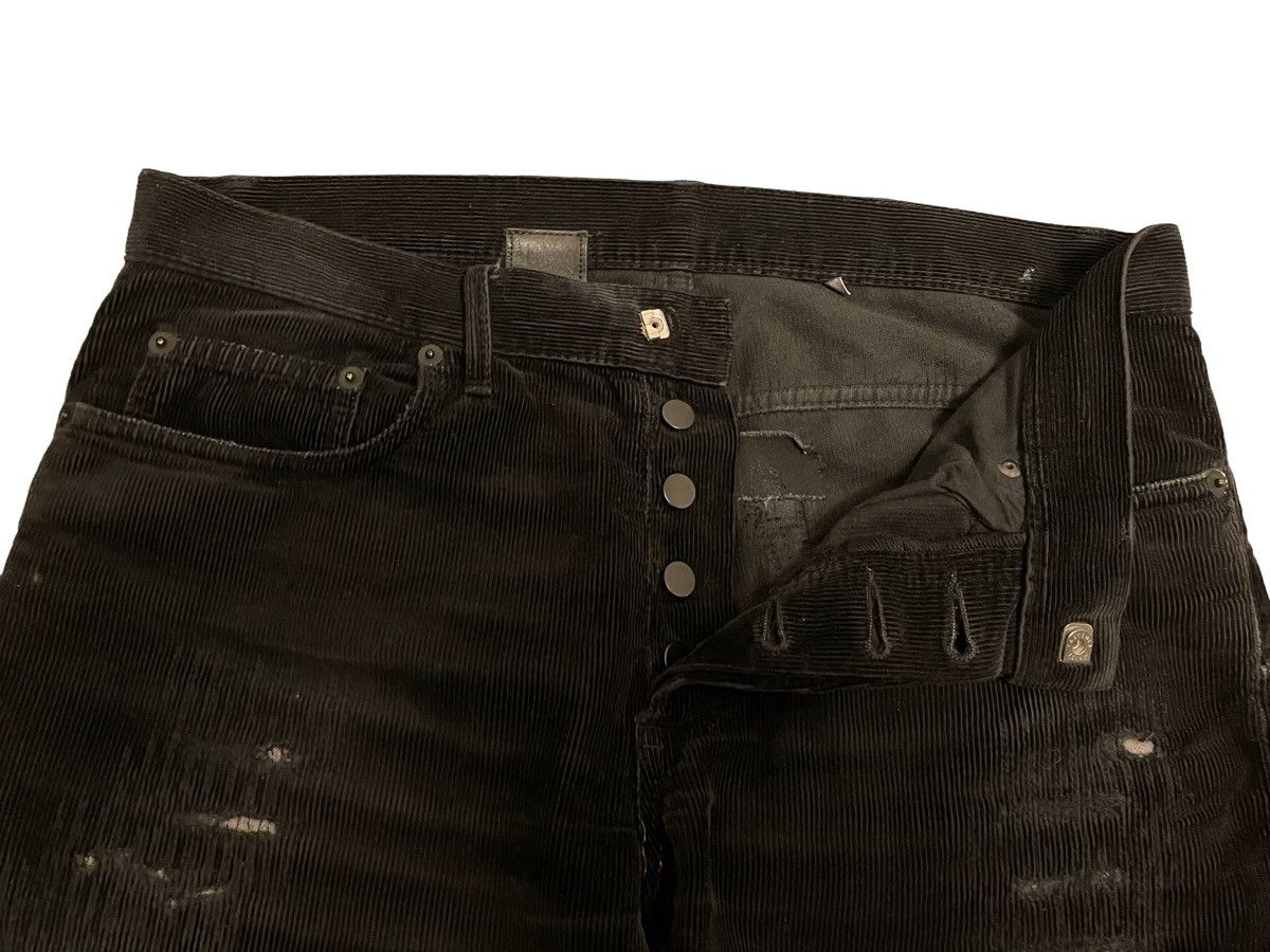 Dior Dior Homme 09AW “Angles” Distressed Corduroys Size US 31 - 4 Thumbnail