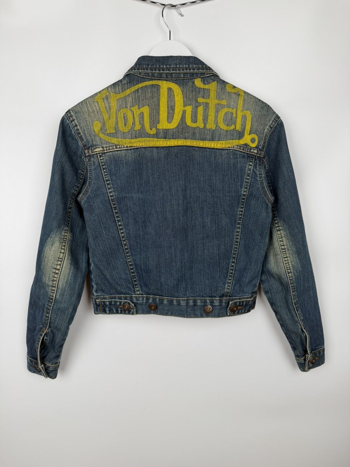 Von Dutch Von Dutch vintage denim jacket women Size M / US 6-8 / IT 42-44 - 1 Thumbnail