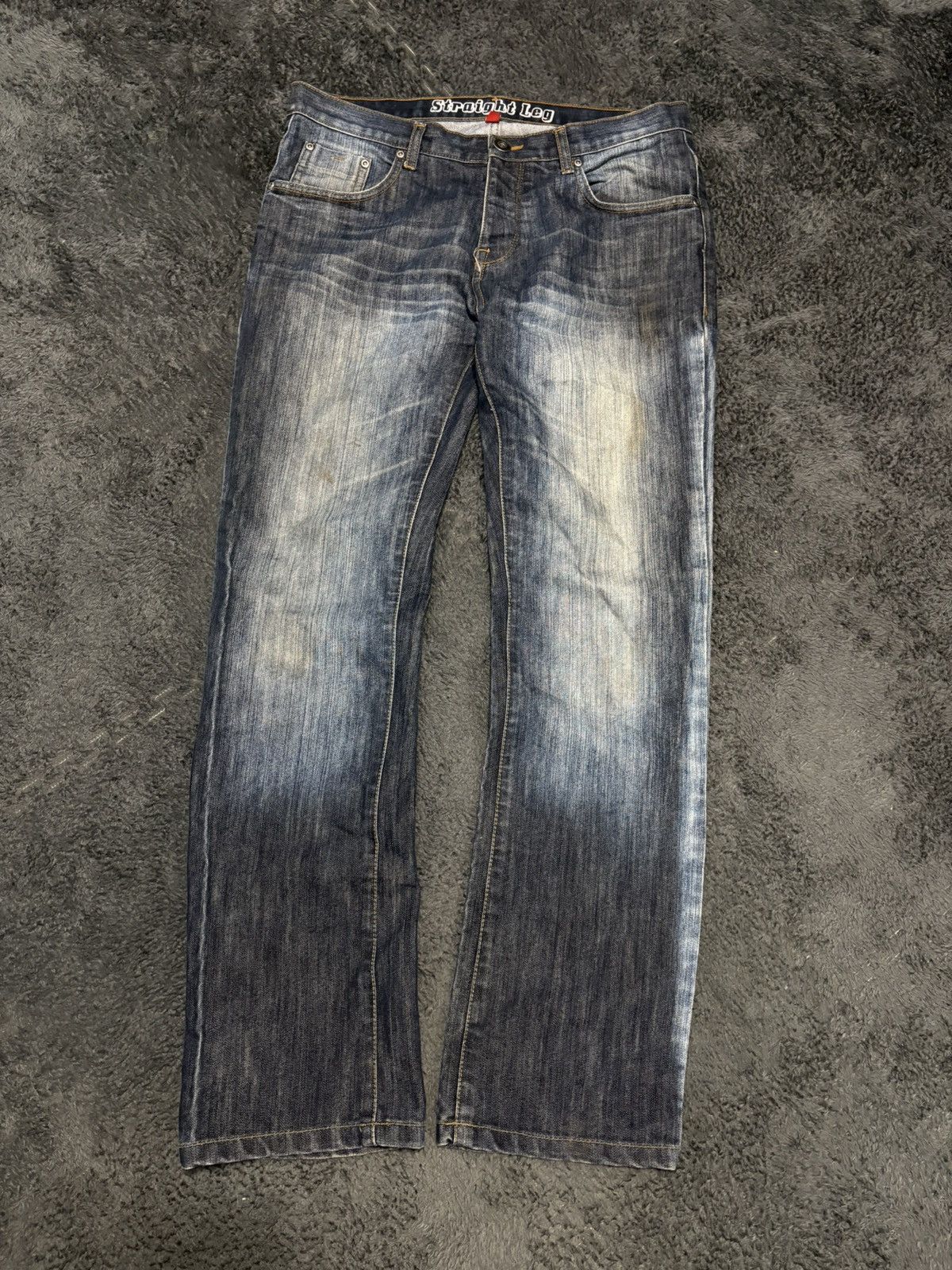 Hysteric Glamour × Undercover 2000s Distressed Faded Denim Hedi