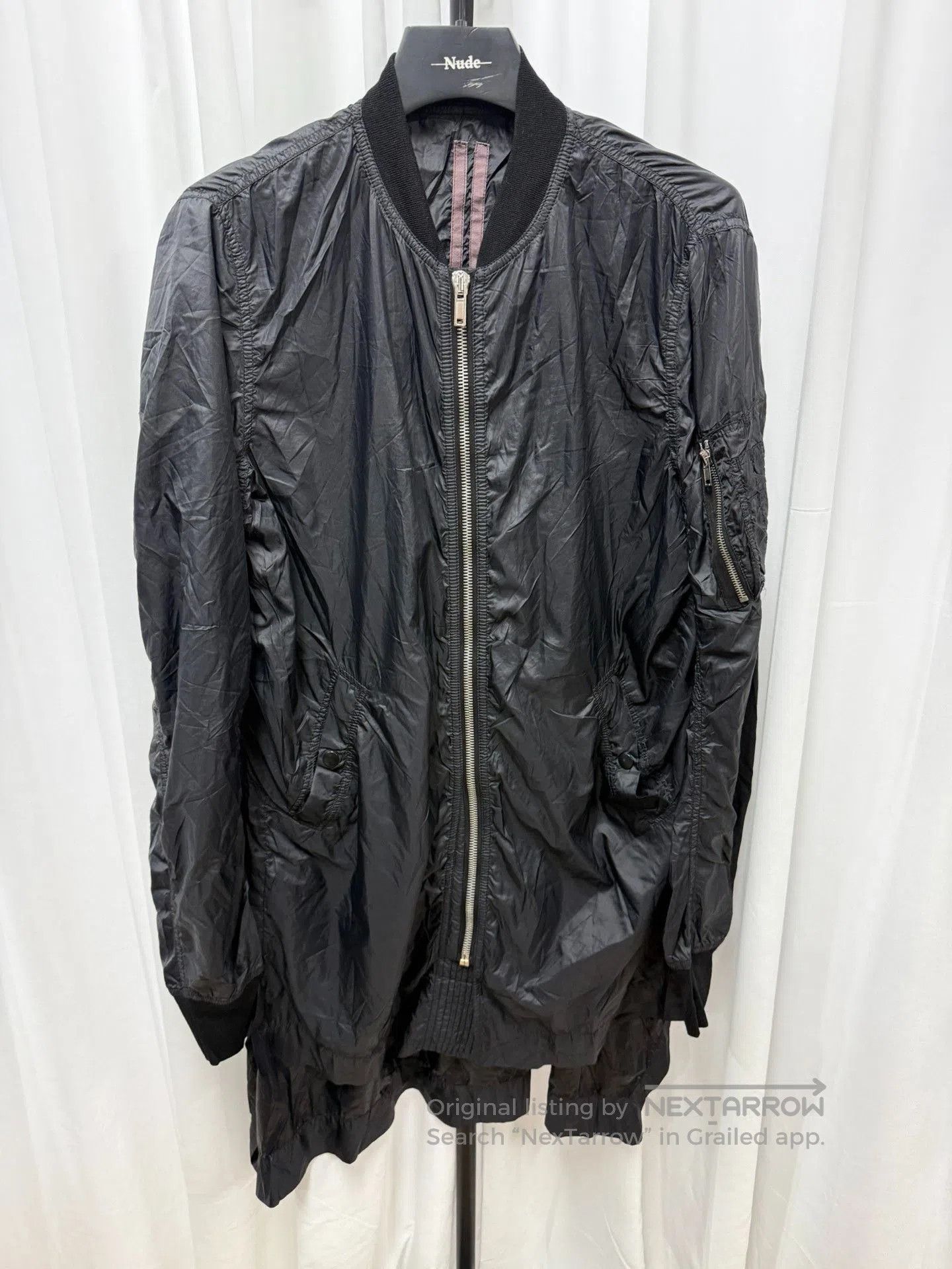 Rick Owens Rick Owens Long Nylon Cape Coat. Size US M / EU 48-50 / 2 - 1 Thumbnail