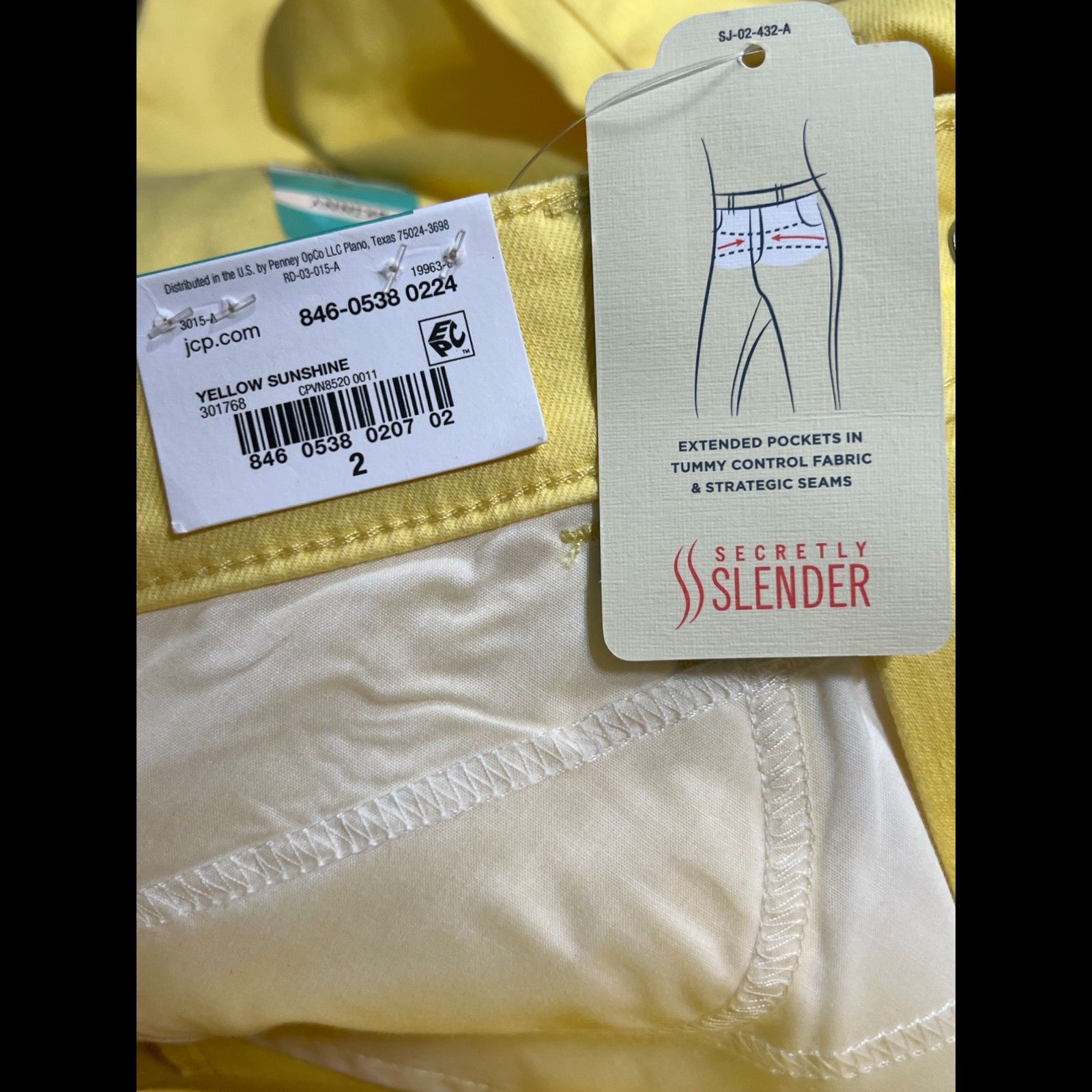 Other St.John's Bay - Women's Mid-Rise Skinny Jeans - Fitted Throu Size 26" / US 2 / IT 38 - 8 Thumbnail